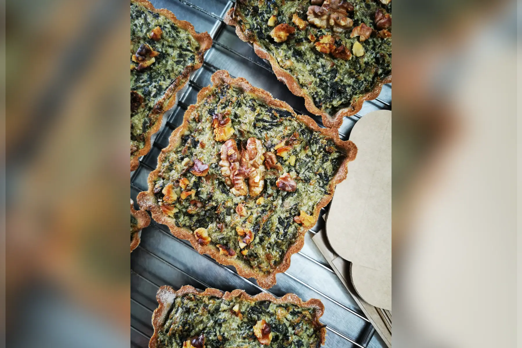 tartelette aux blettes et au chanvre v sg