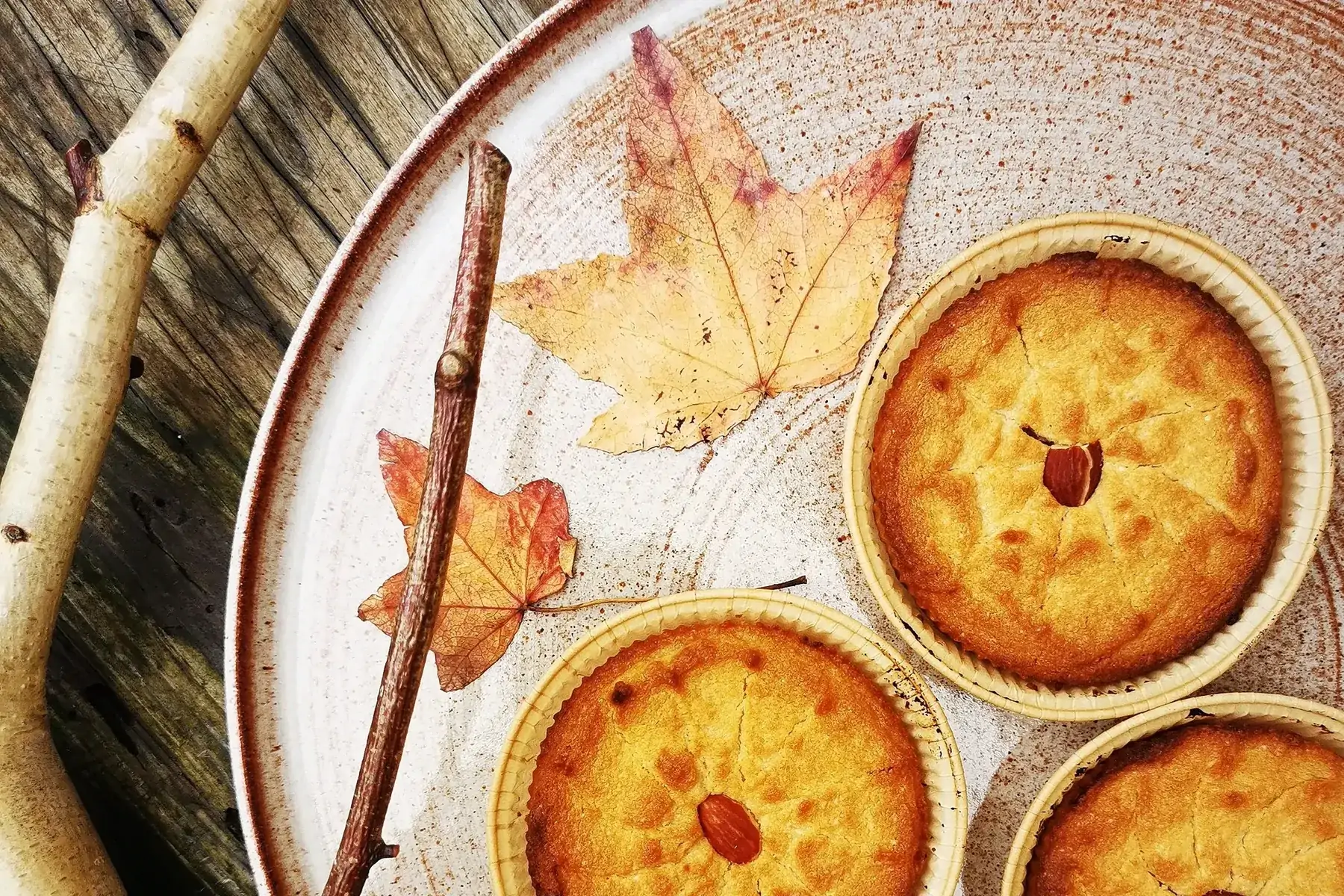 muffin aux amandes comme une galette v sg