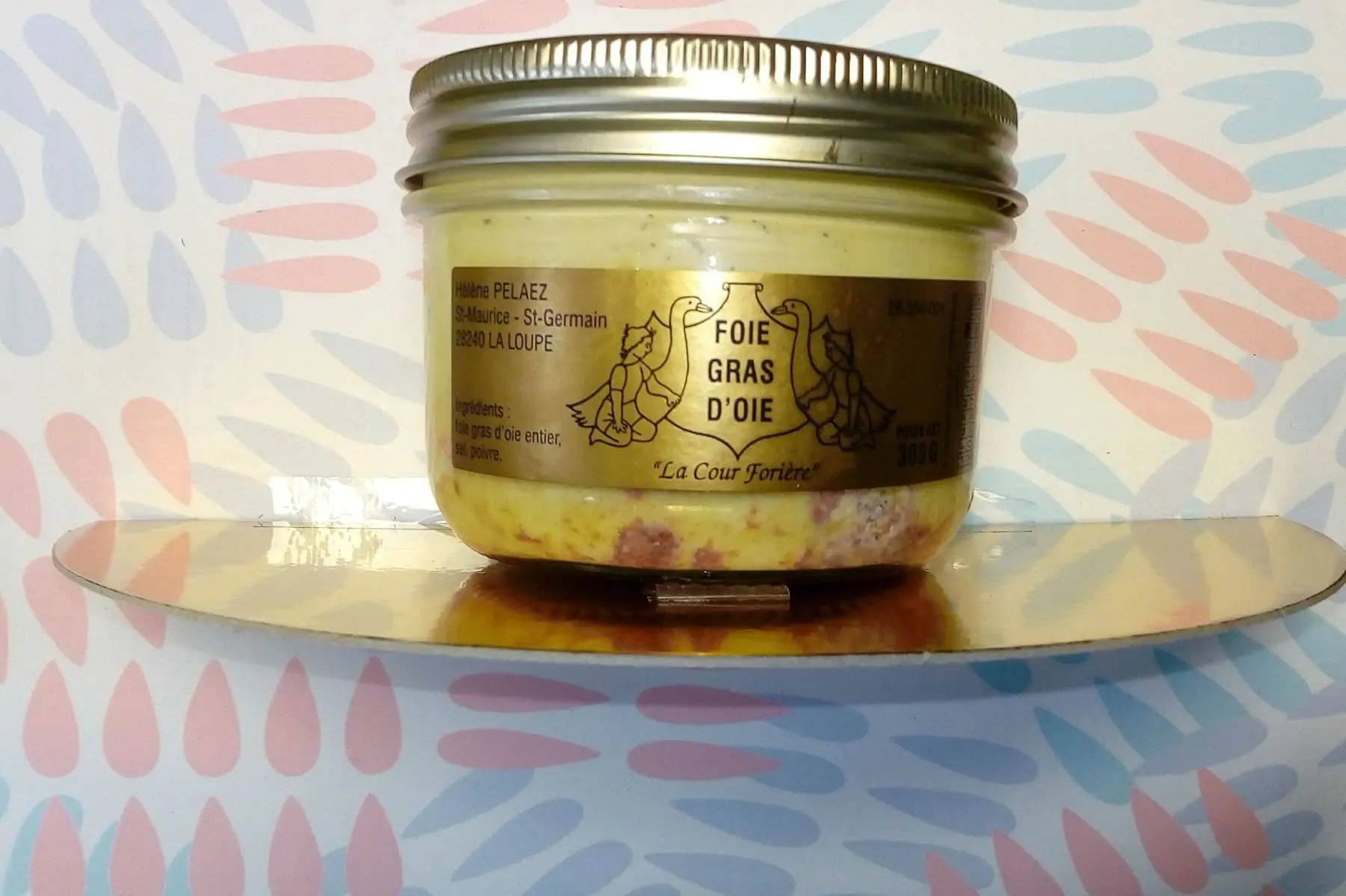 Foie gras d'oie entier au naturel