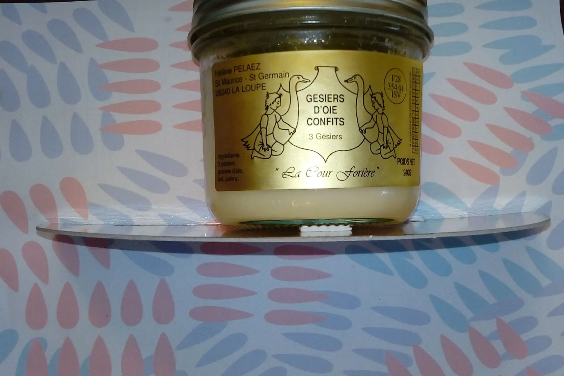 Gésiers d'oie confits par 3