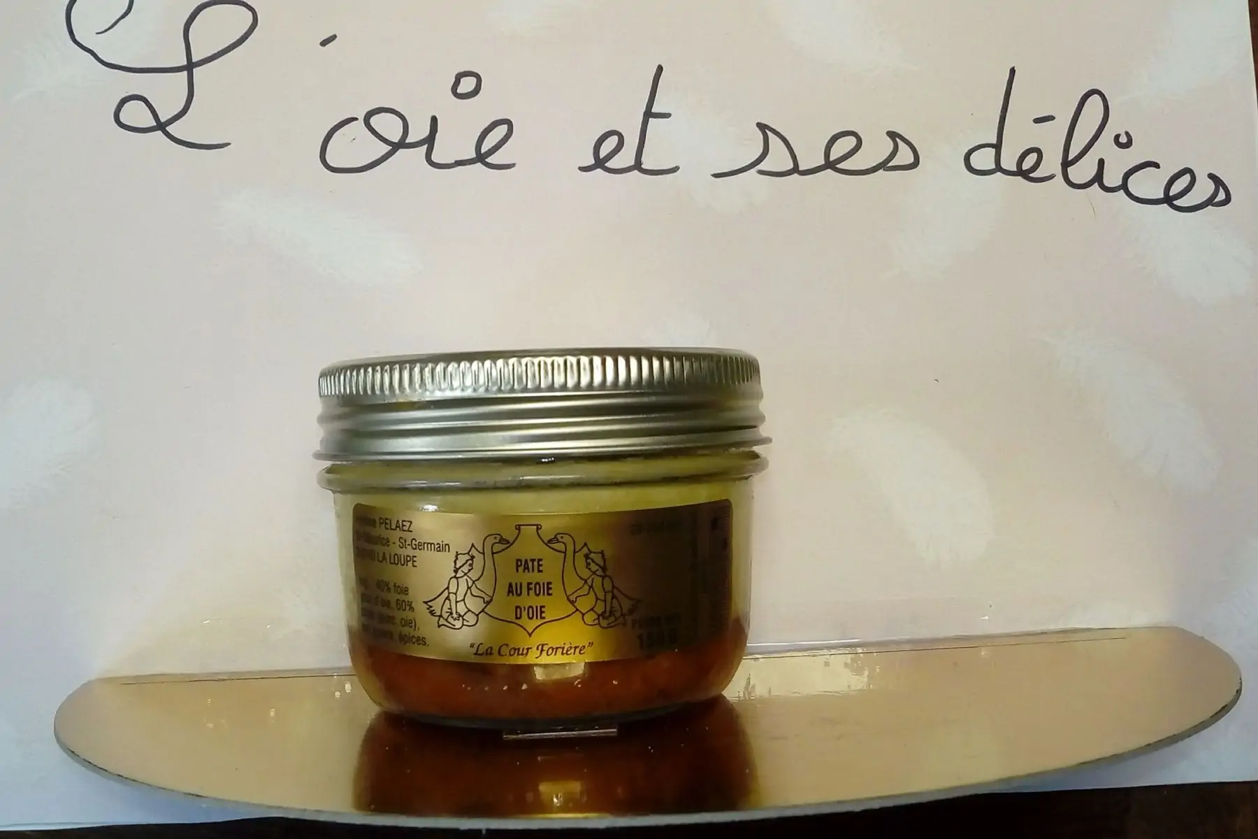 Pâté au foie d'oie 150 g
