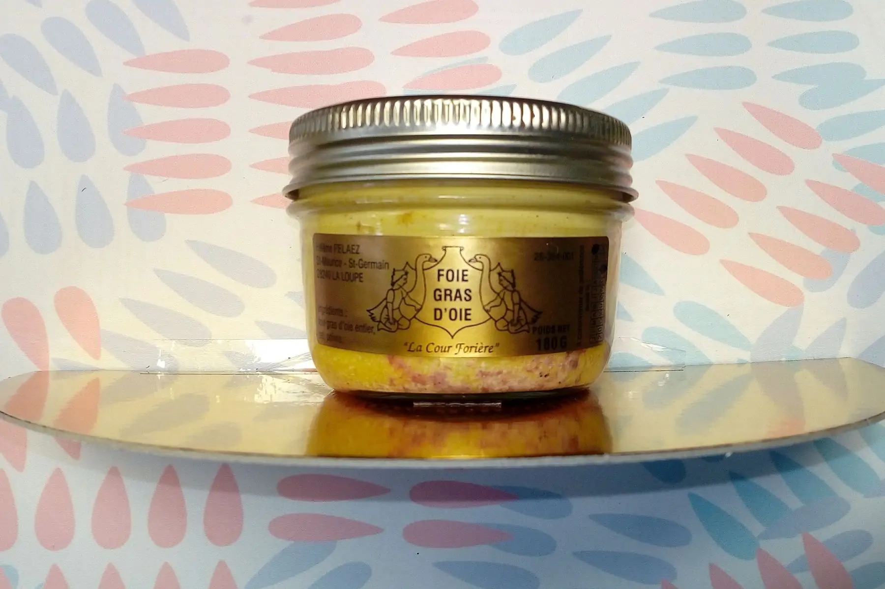 Foie gras d'oie entier au naturel