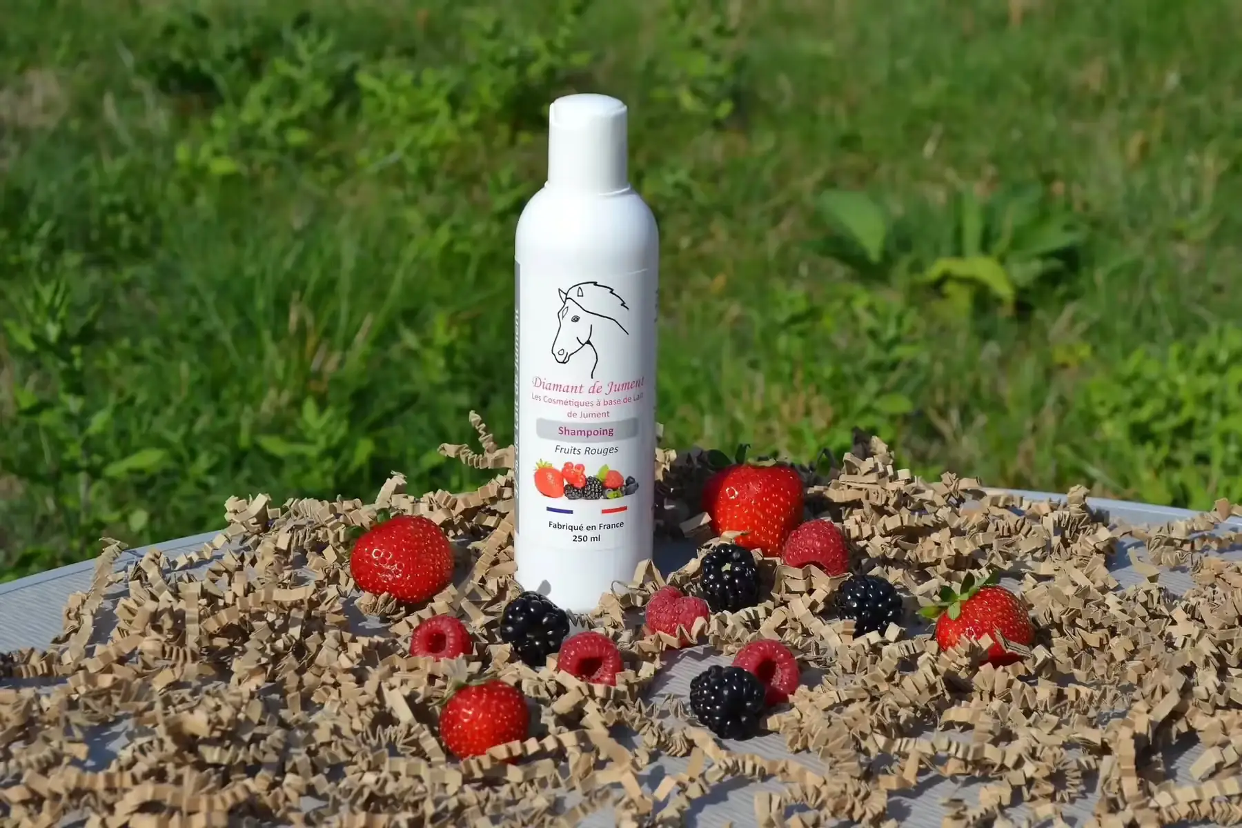 shampoing fruits rouges