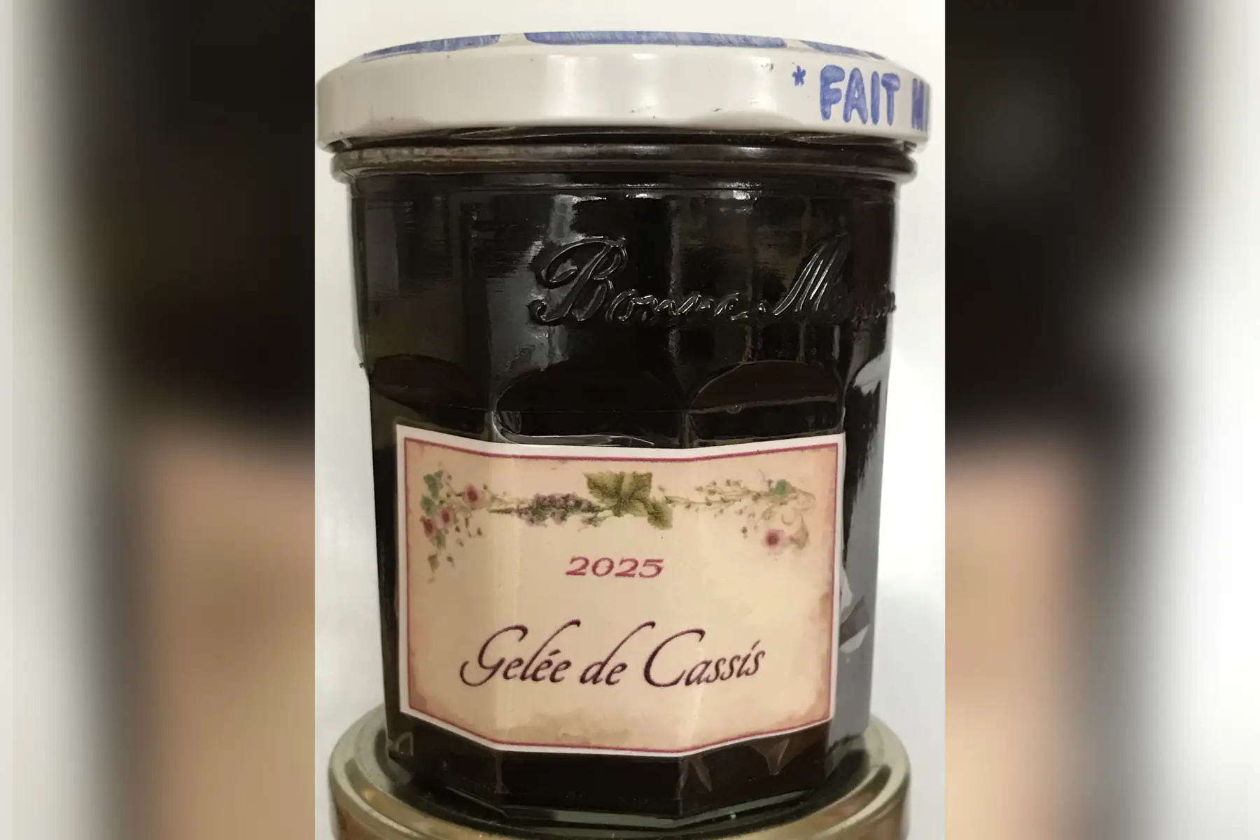 Gelée de cassis (non certifiée AB)