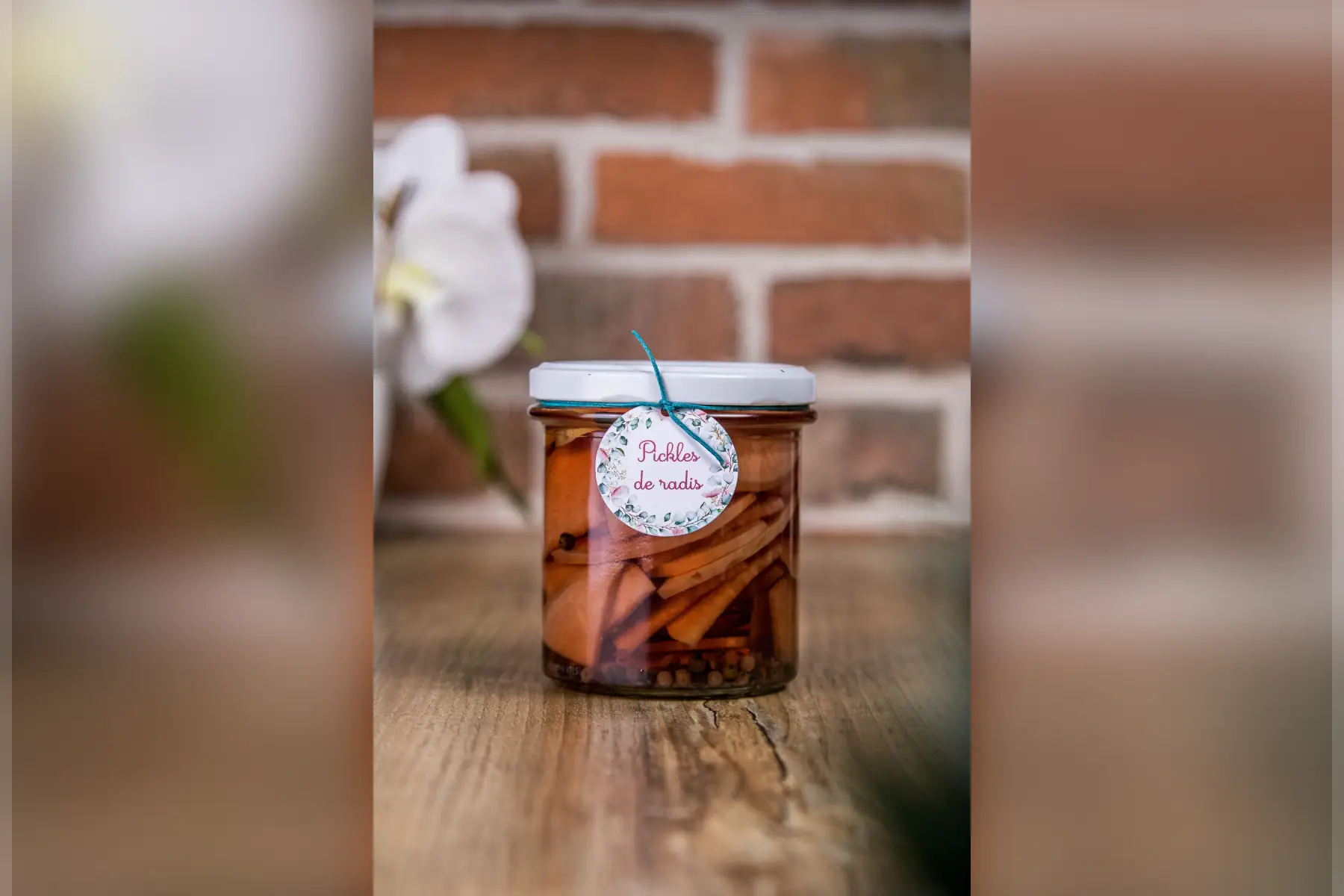 pickles de radis à l’estragon