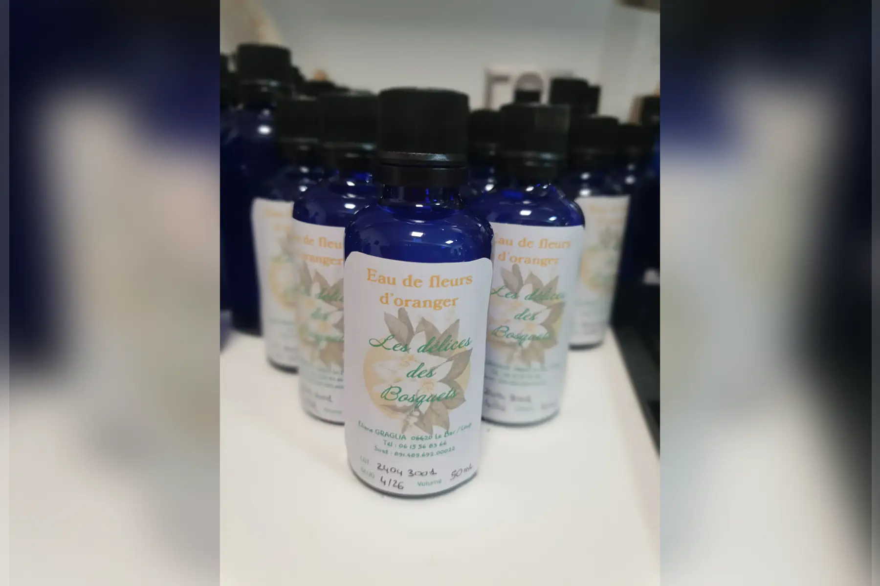 eau de fleurs d'oranger