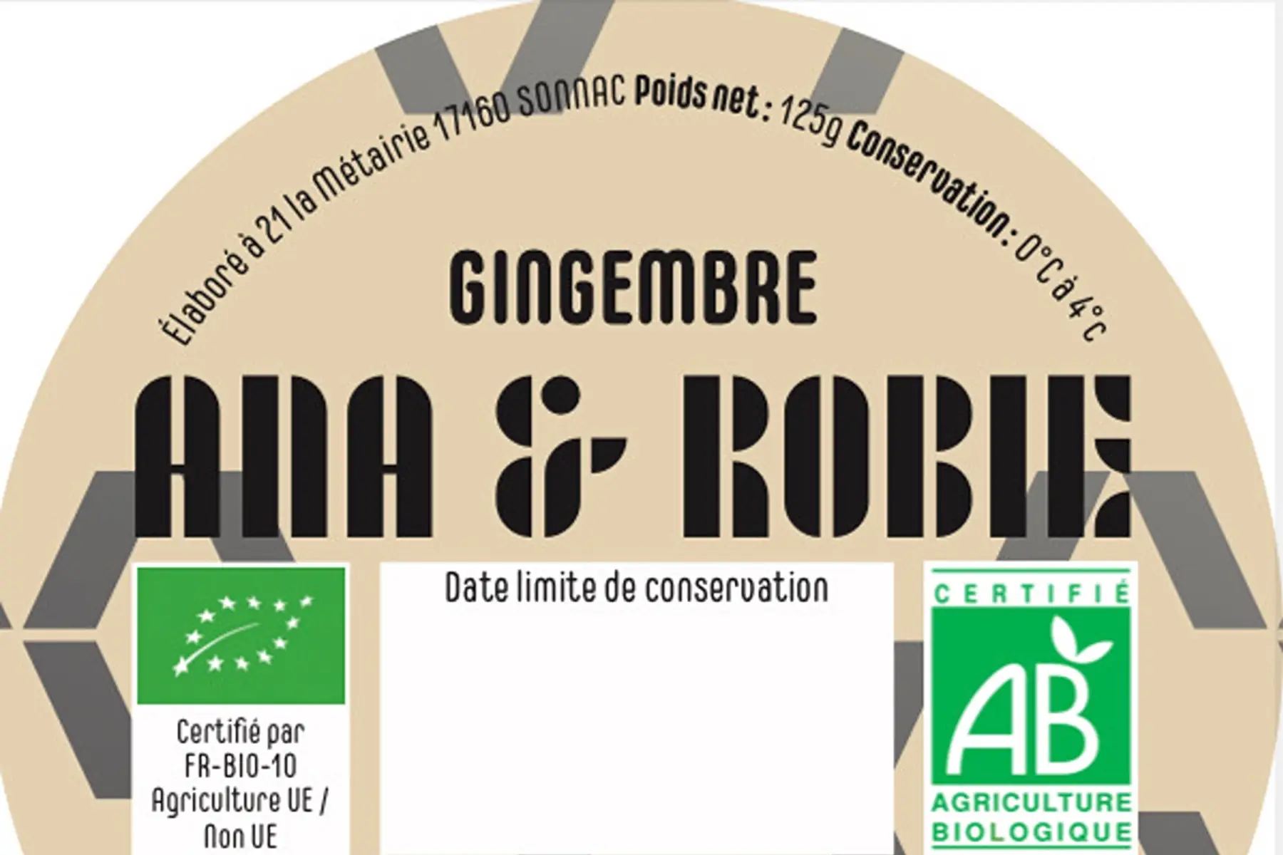 yaourt aromatisé gingembre