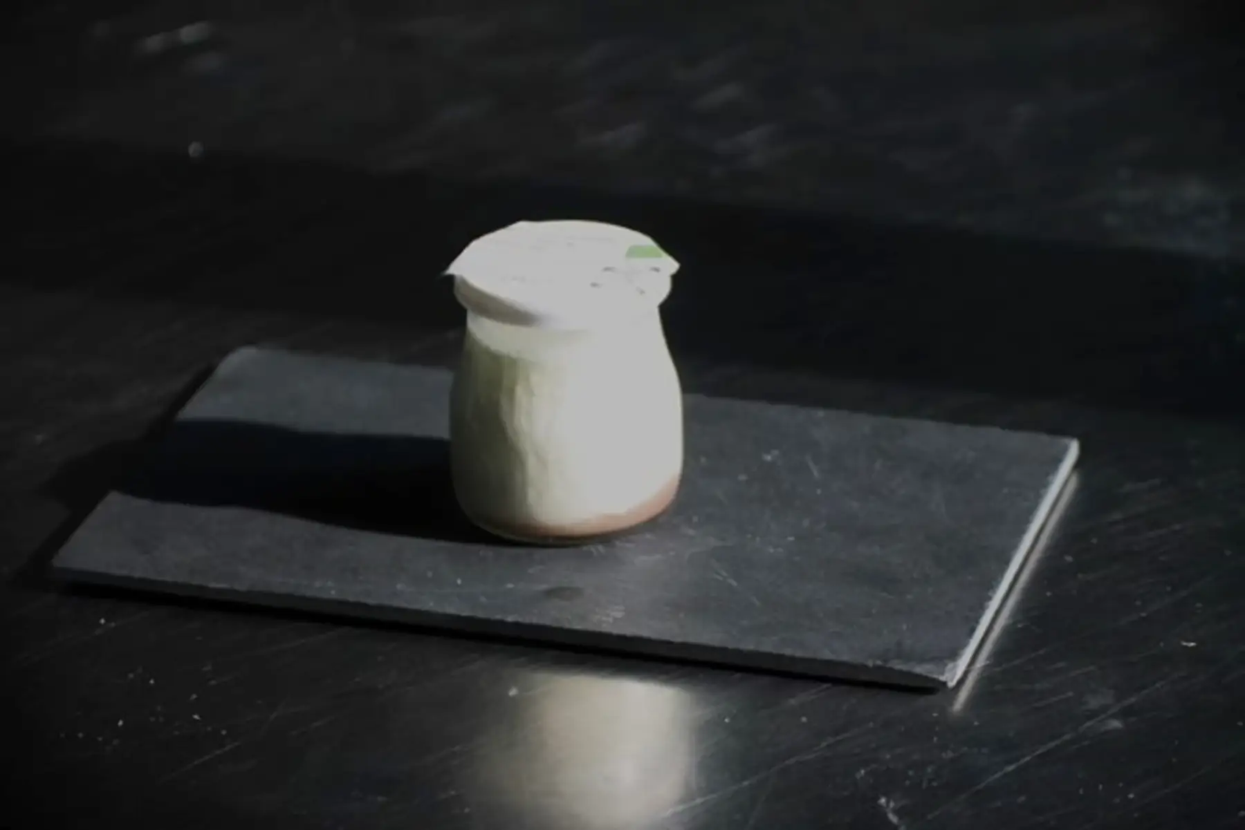 yaourts marron bicouche