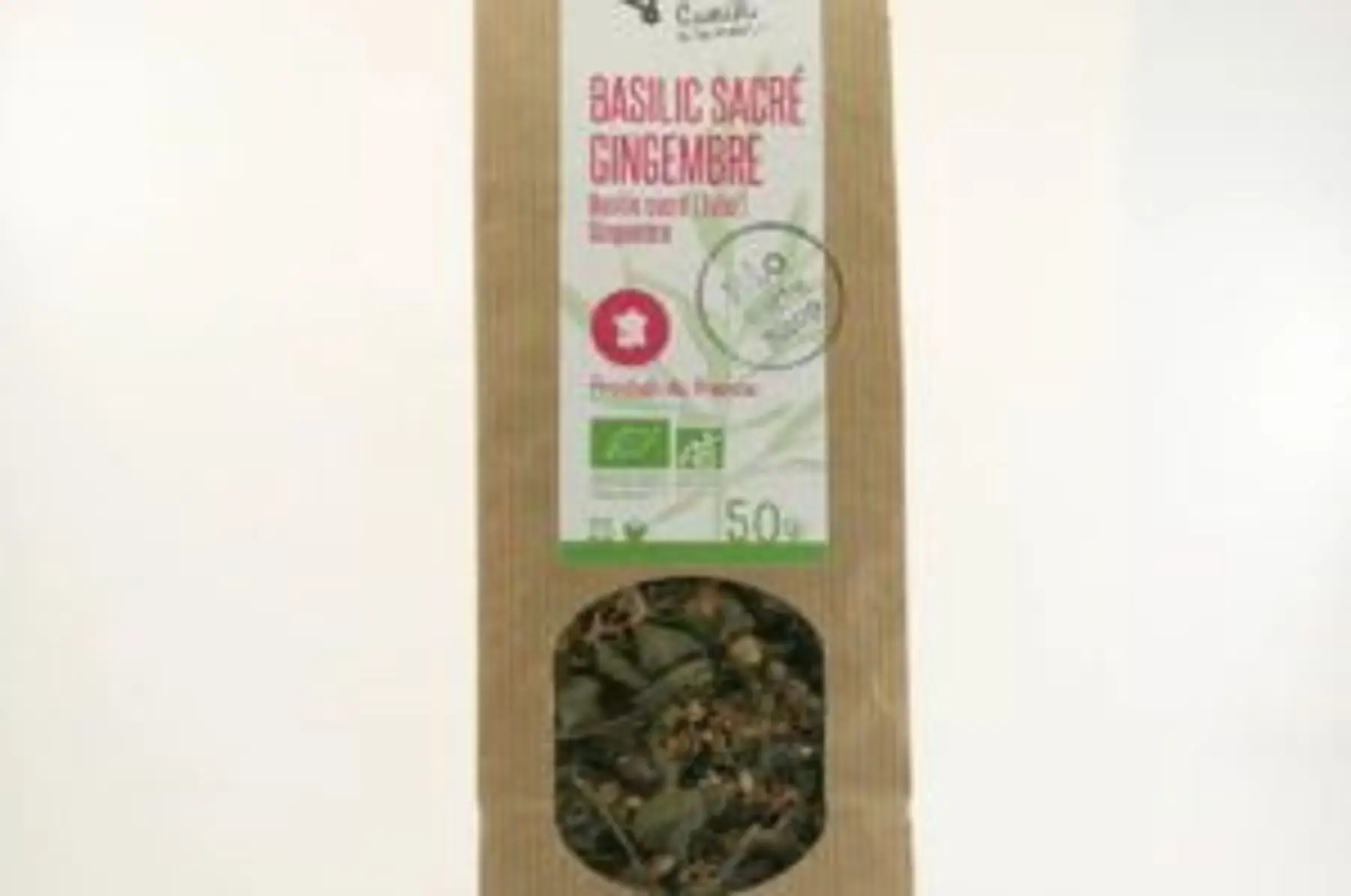 Tisane Basilic sacré (Tulsi) et gingembre