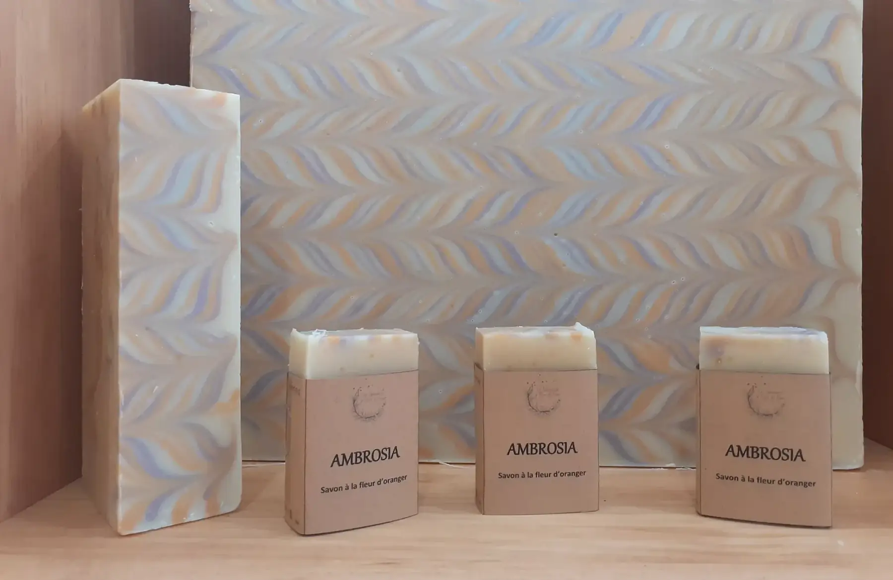 savon ambrosia (fleur d'oranger)