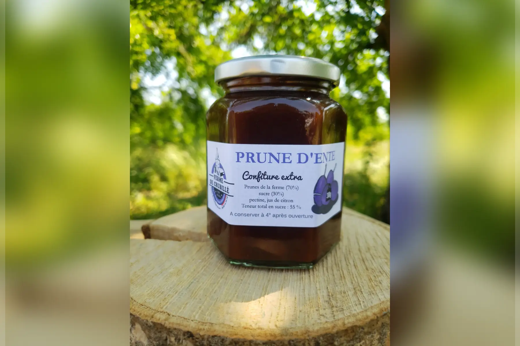 confiture de prunes d'ente