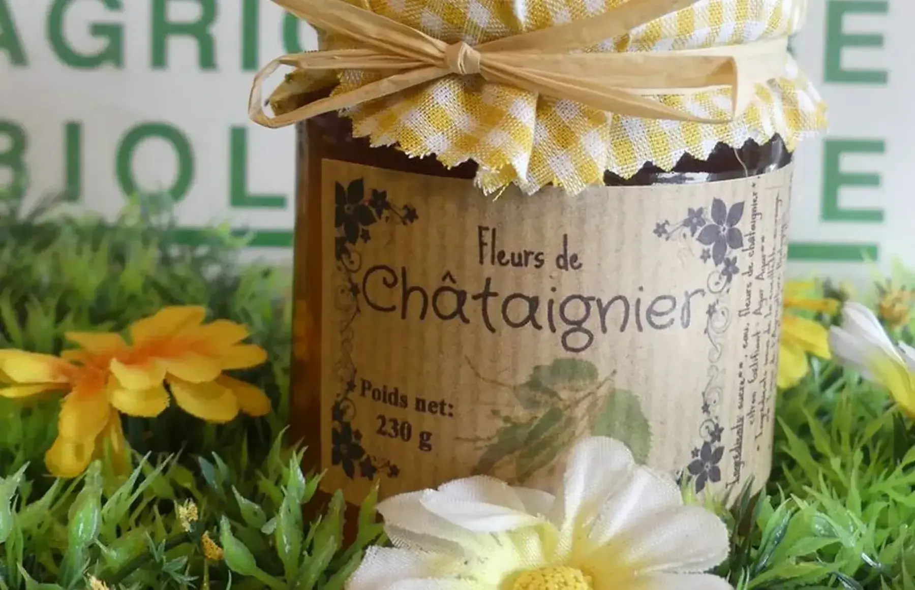 gelée de fleurs de châtaignier