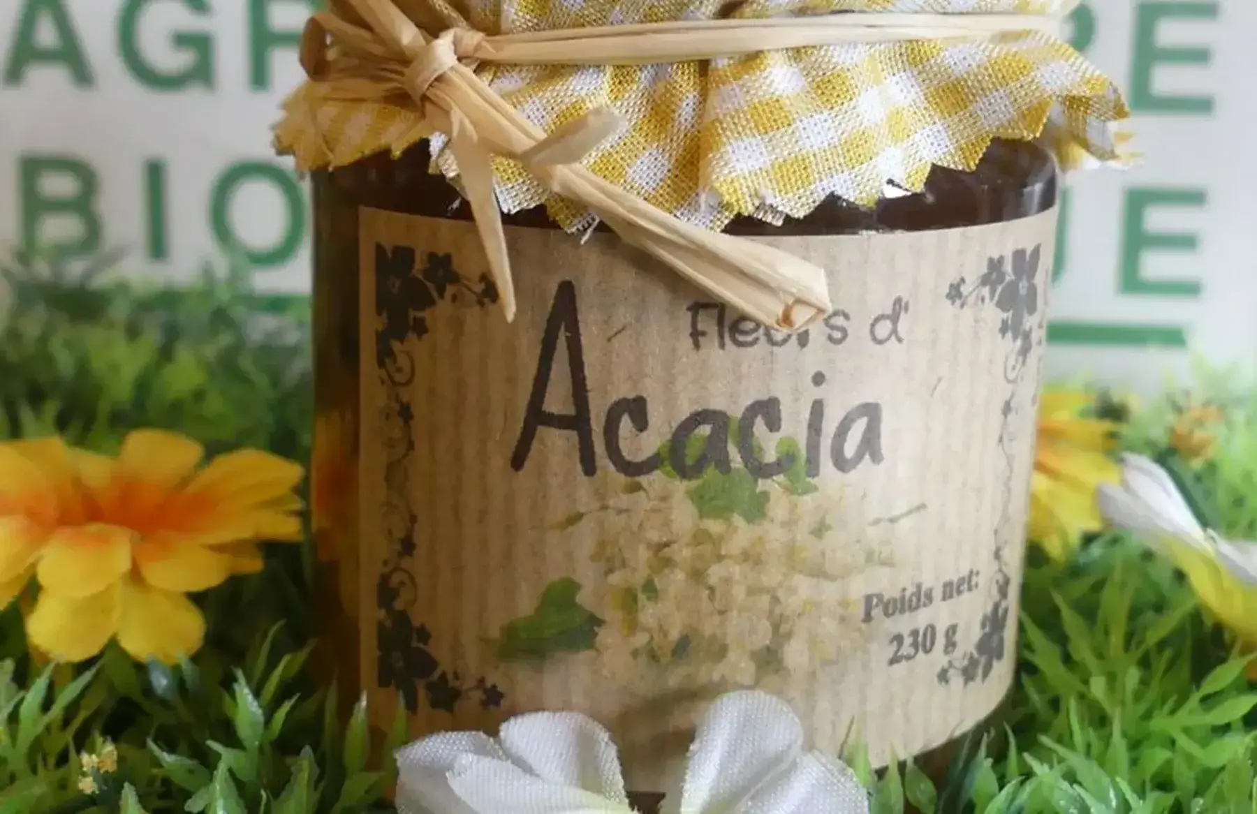 gelée de fleurs d'acacia