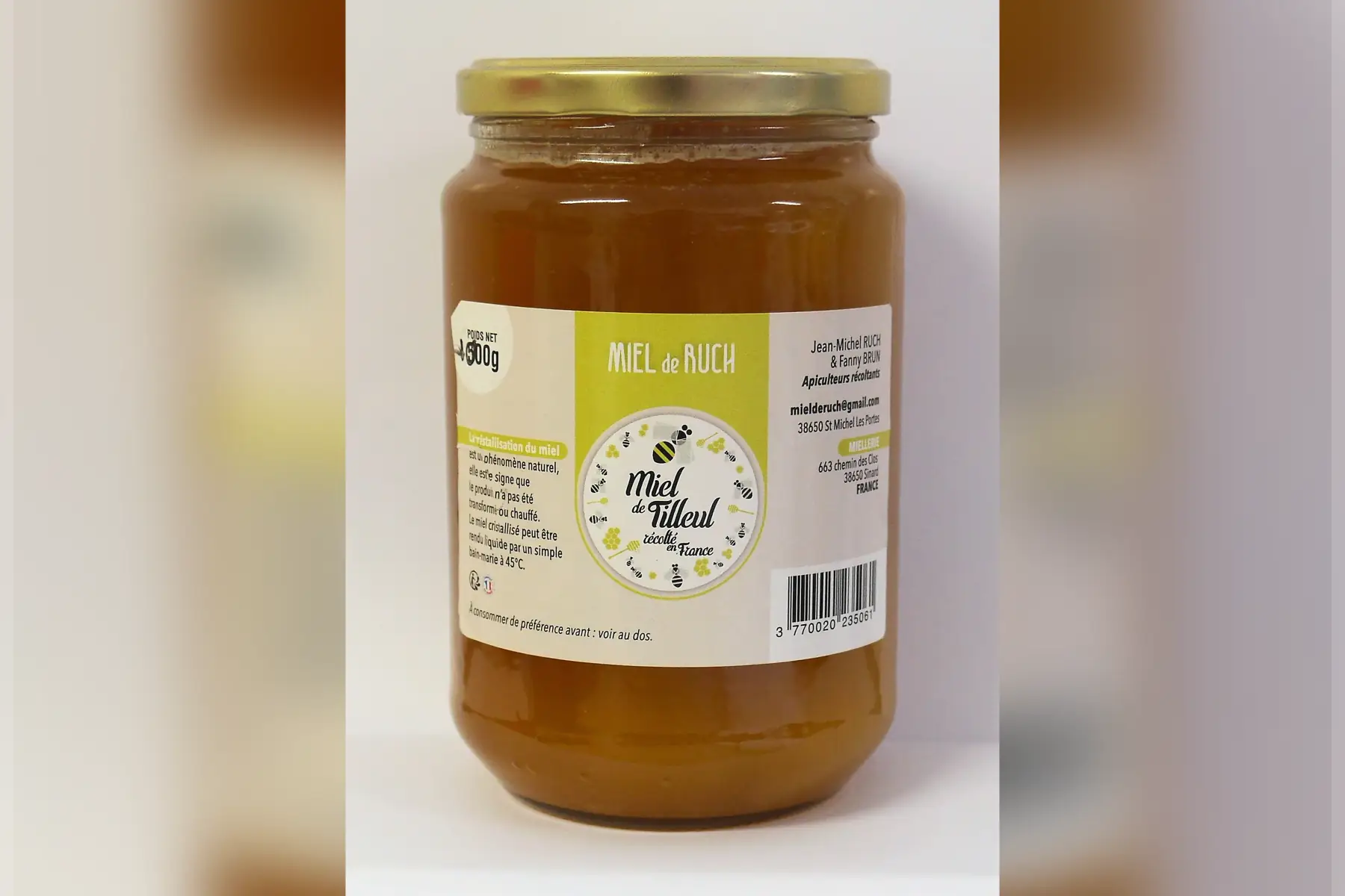 miel de tilleul 1 kg