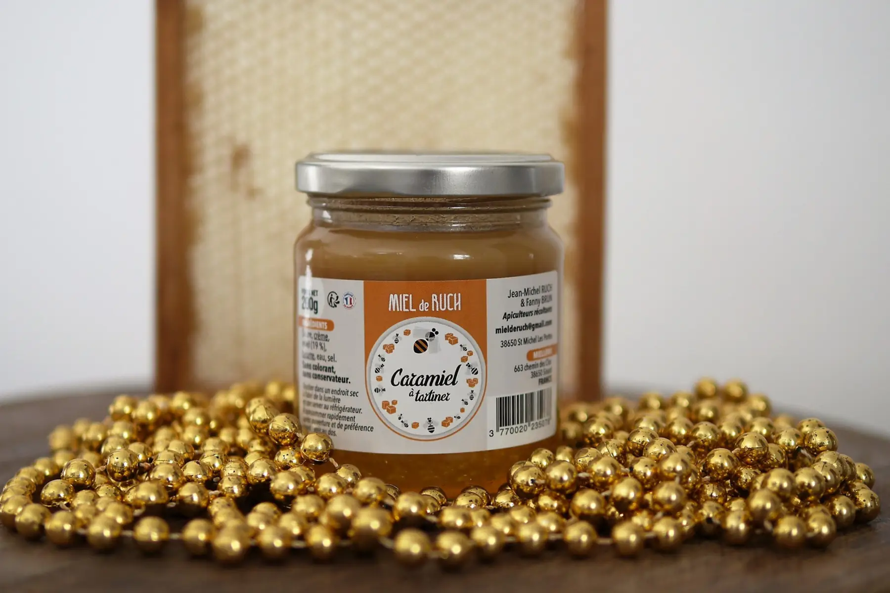 caramiel à tartiner 200g