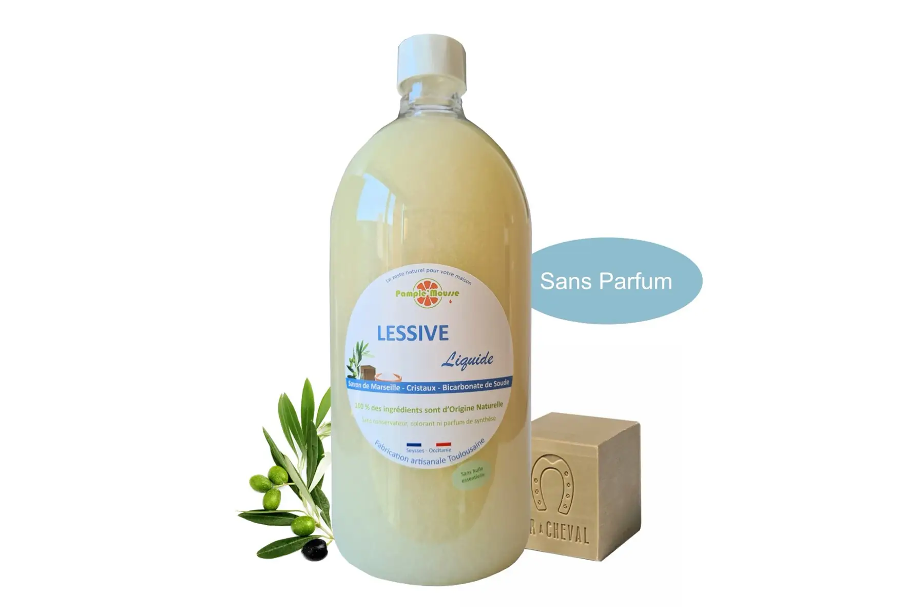 lessive liquide d'origine naturelle