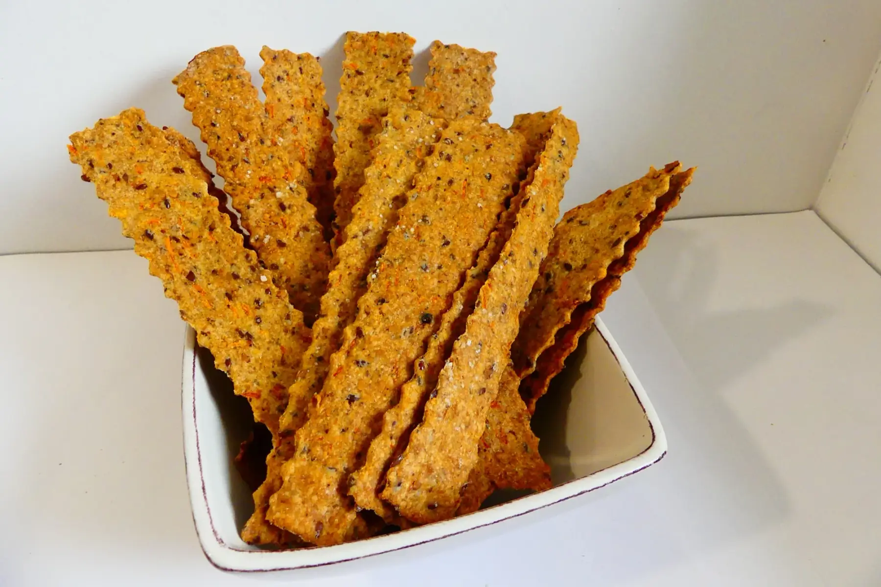 vrac crackers carotte noix lin