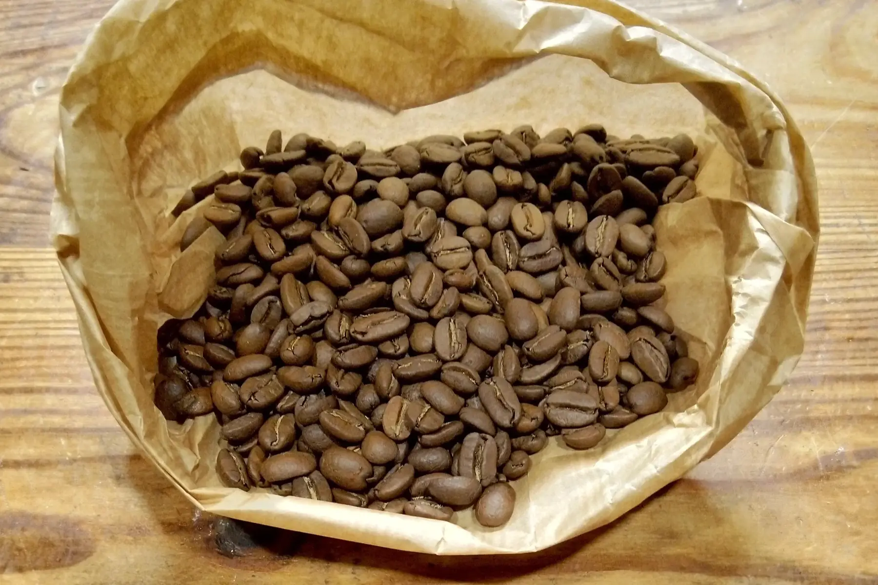 café en grain : 100% perou 100% arabica