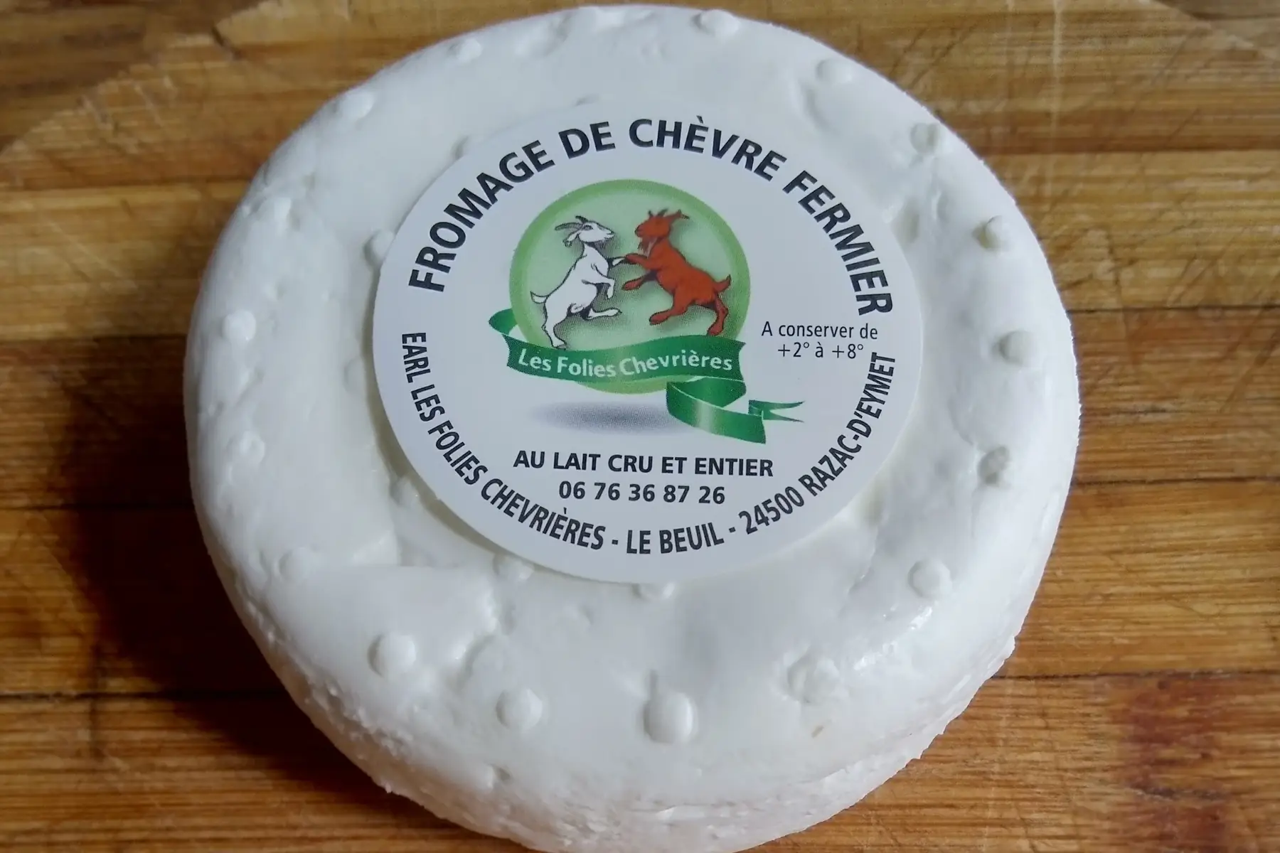 fromage de chèvre frais nature