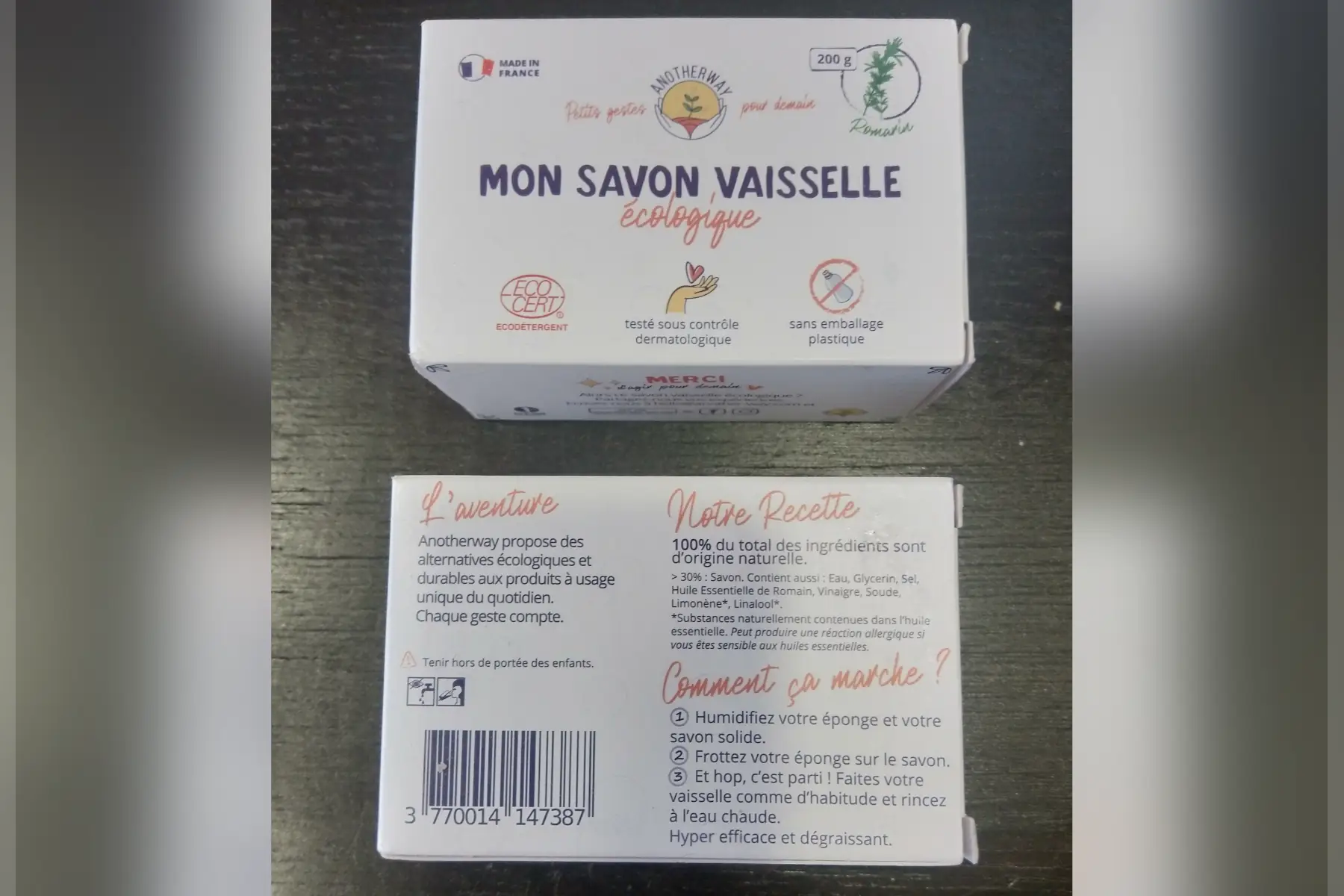 entretien: savon vaisselle écologique – romari