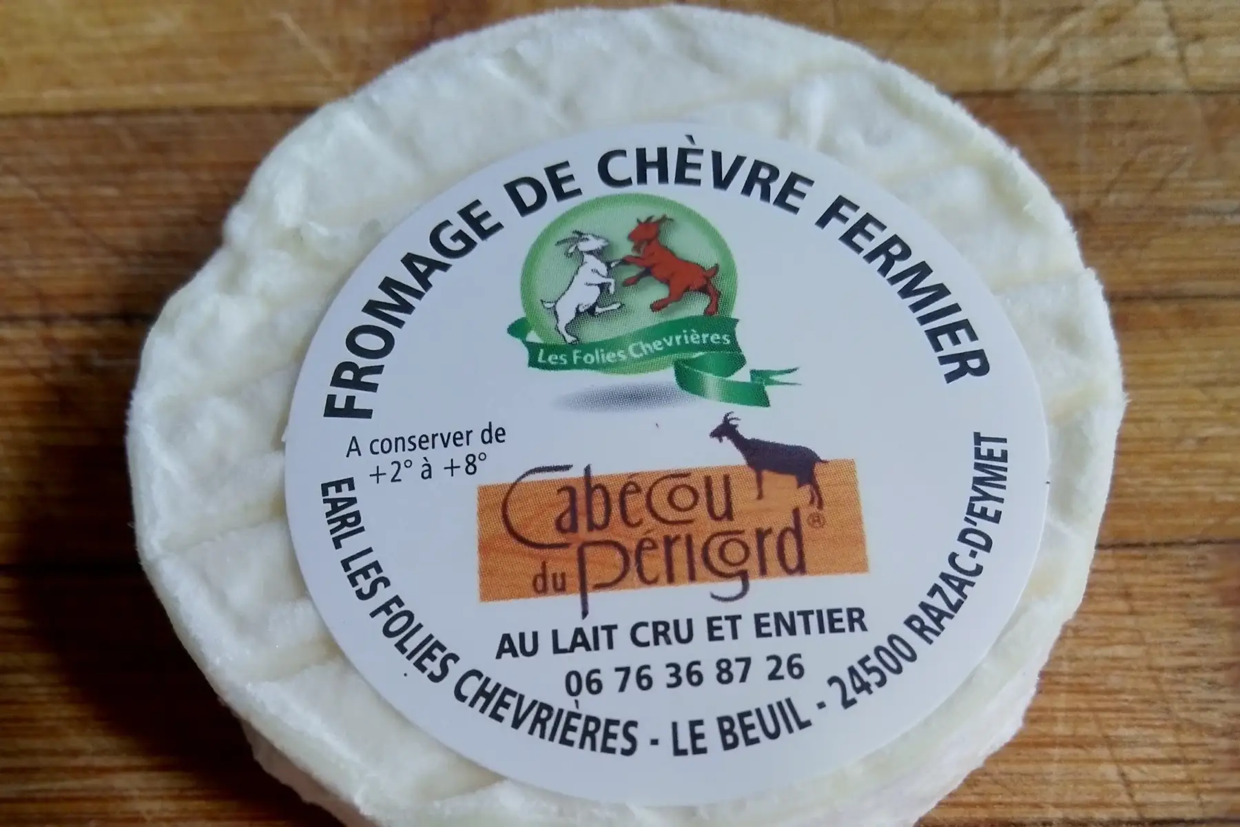 fromage de chèvre "cabecou"