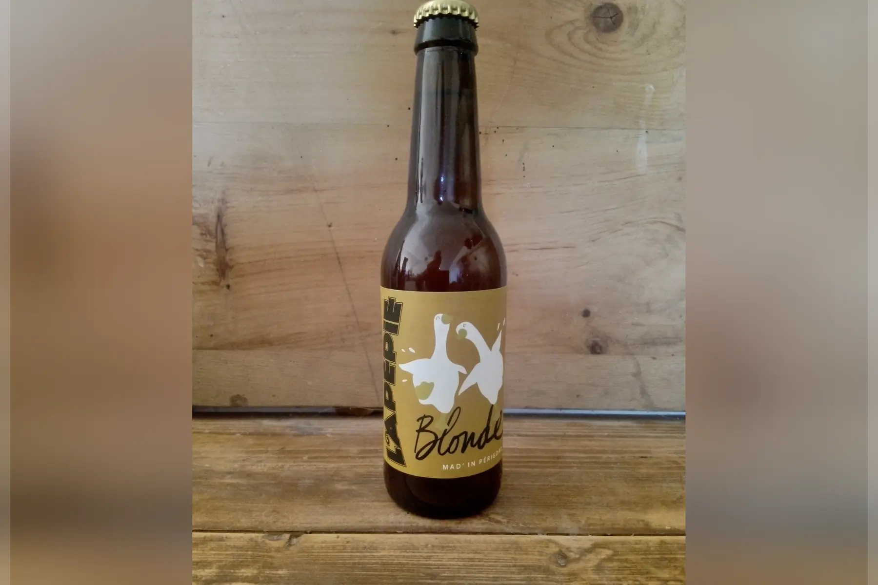 boissons : bière lapepie blonde 33cl