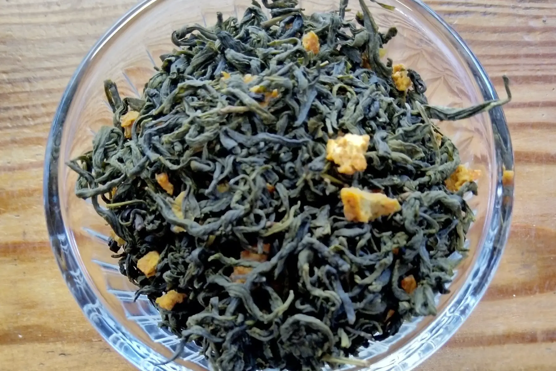 thé vert earl grey agrumes