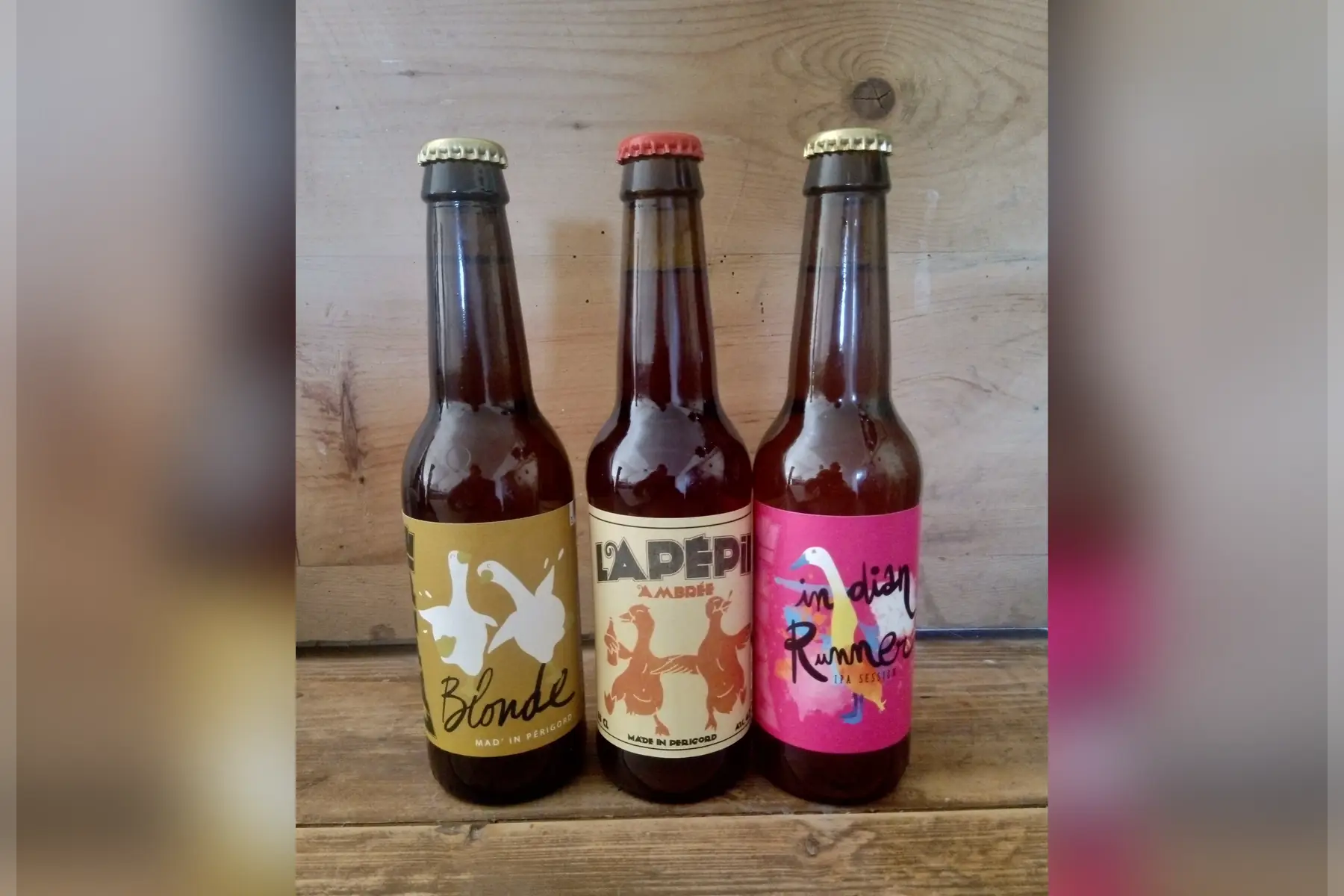 boissons : bieres lapepie mixte 3x33cl