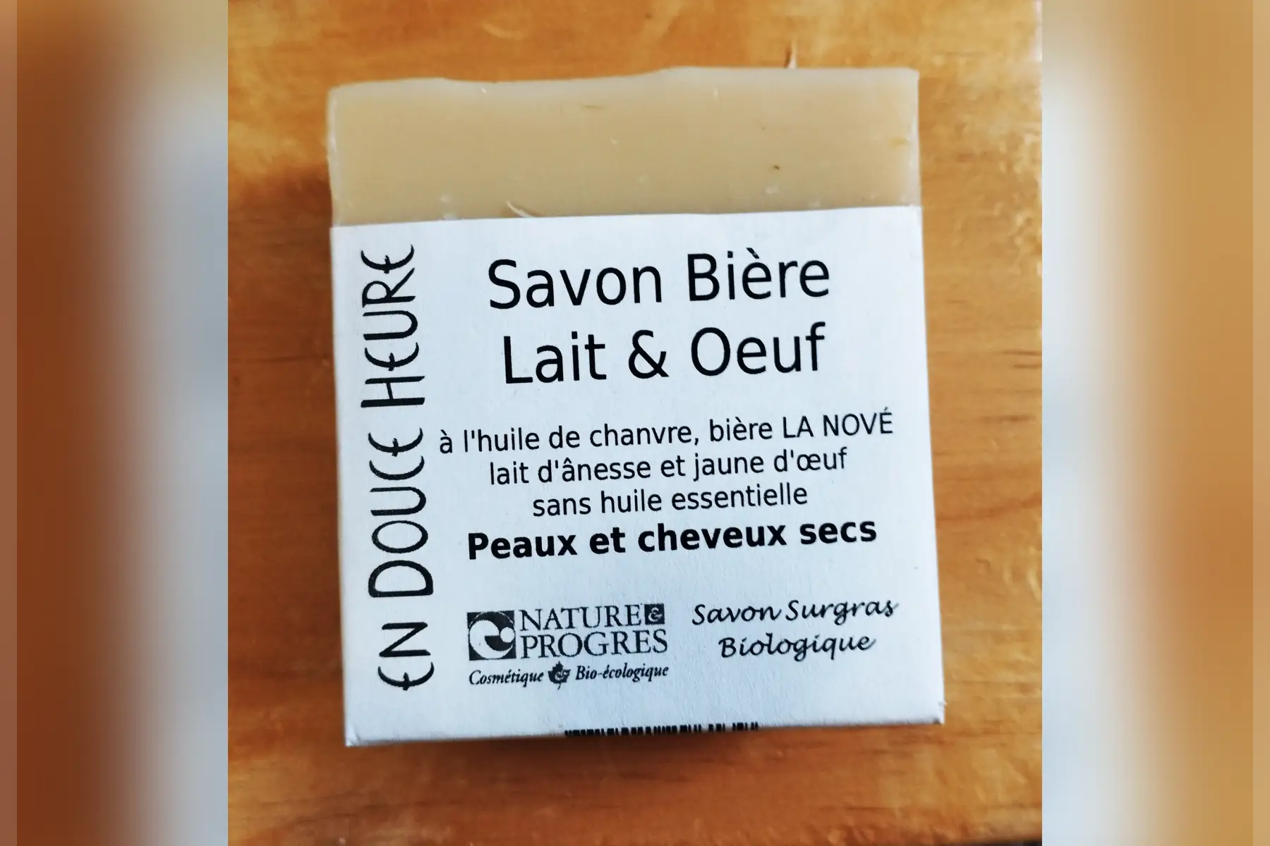 cosmétique : savon peaux et cheveux secs
