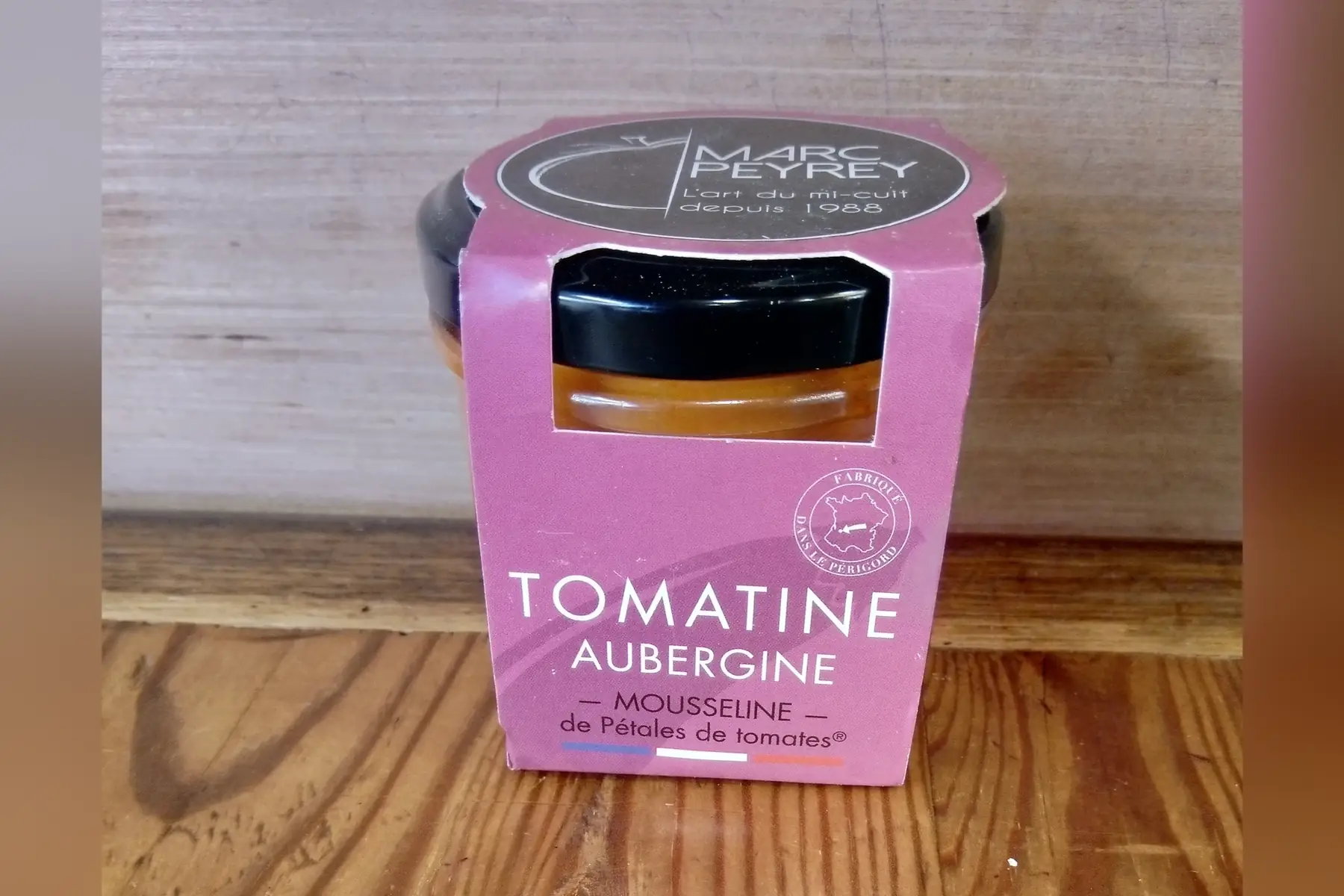 tartinade : tomatine aubergine pot 120gr