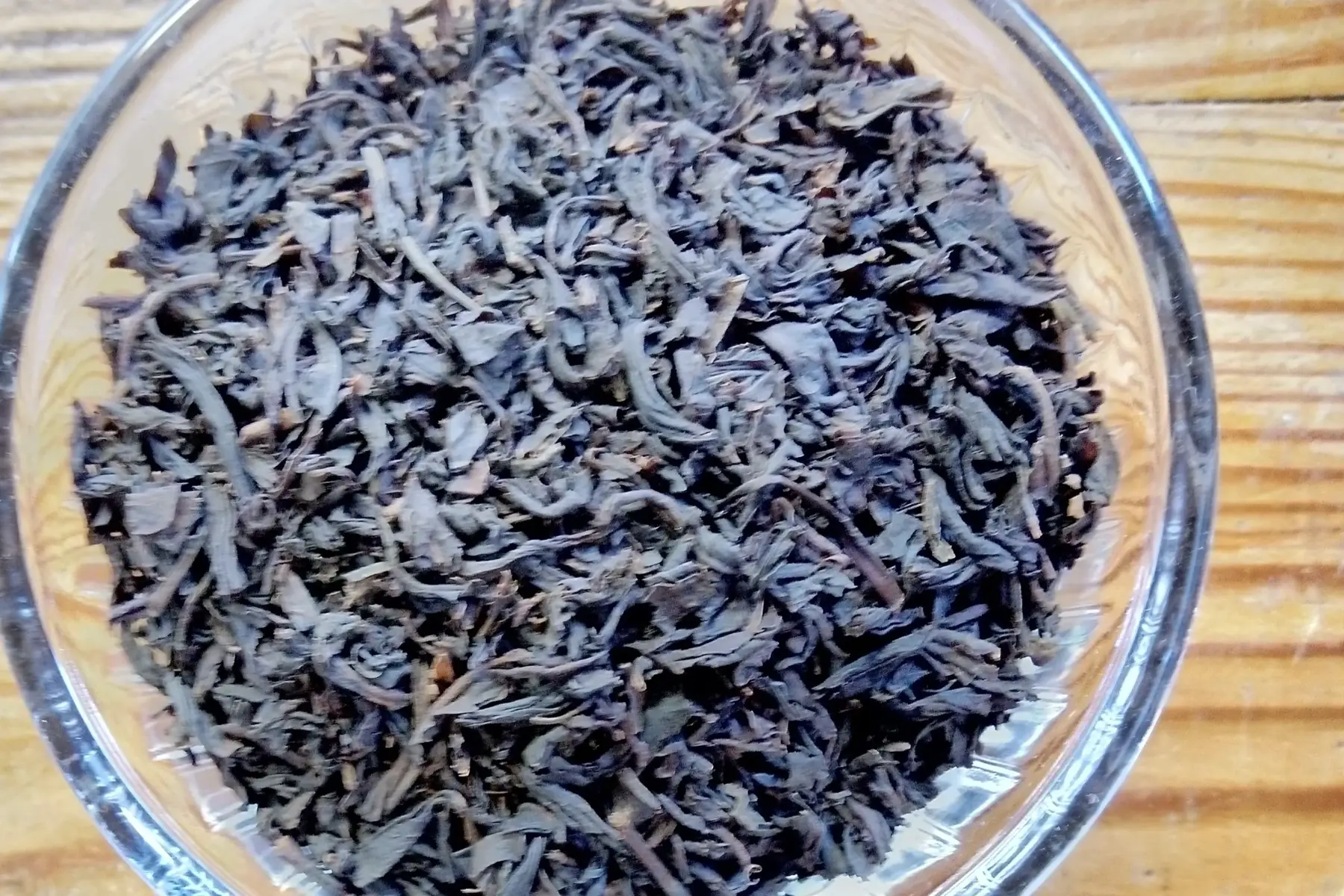 thé noir au caramel