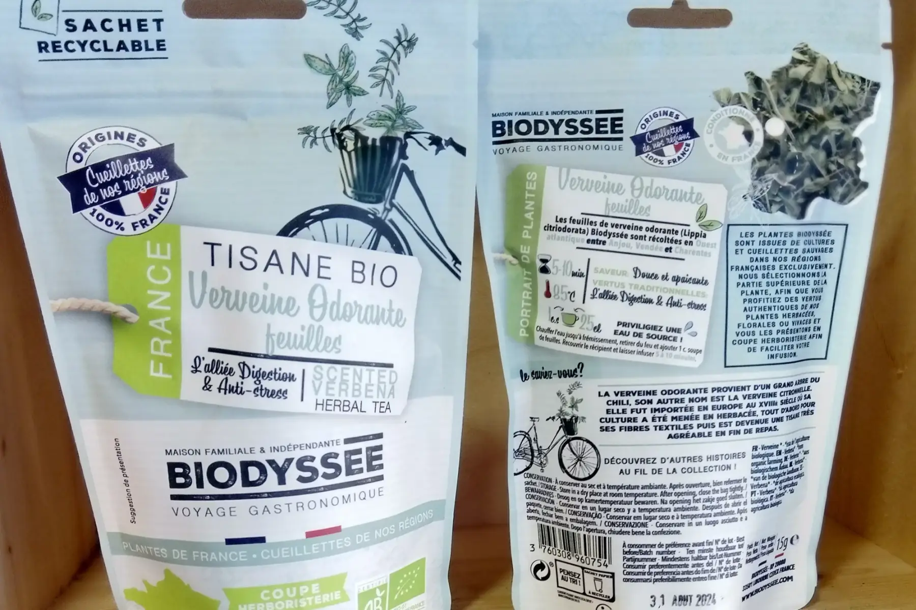 thé et infusion : verveine odorante 15gr