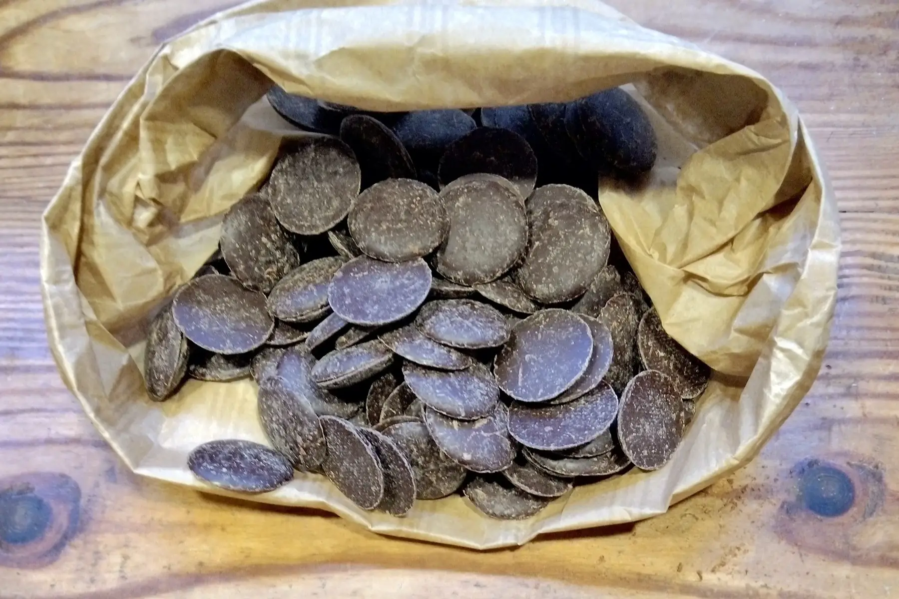 chocolat palet 72% de cacao