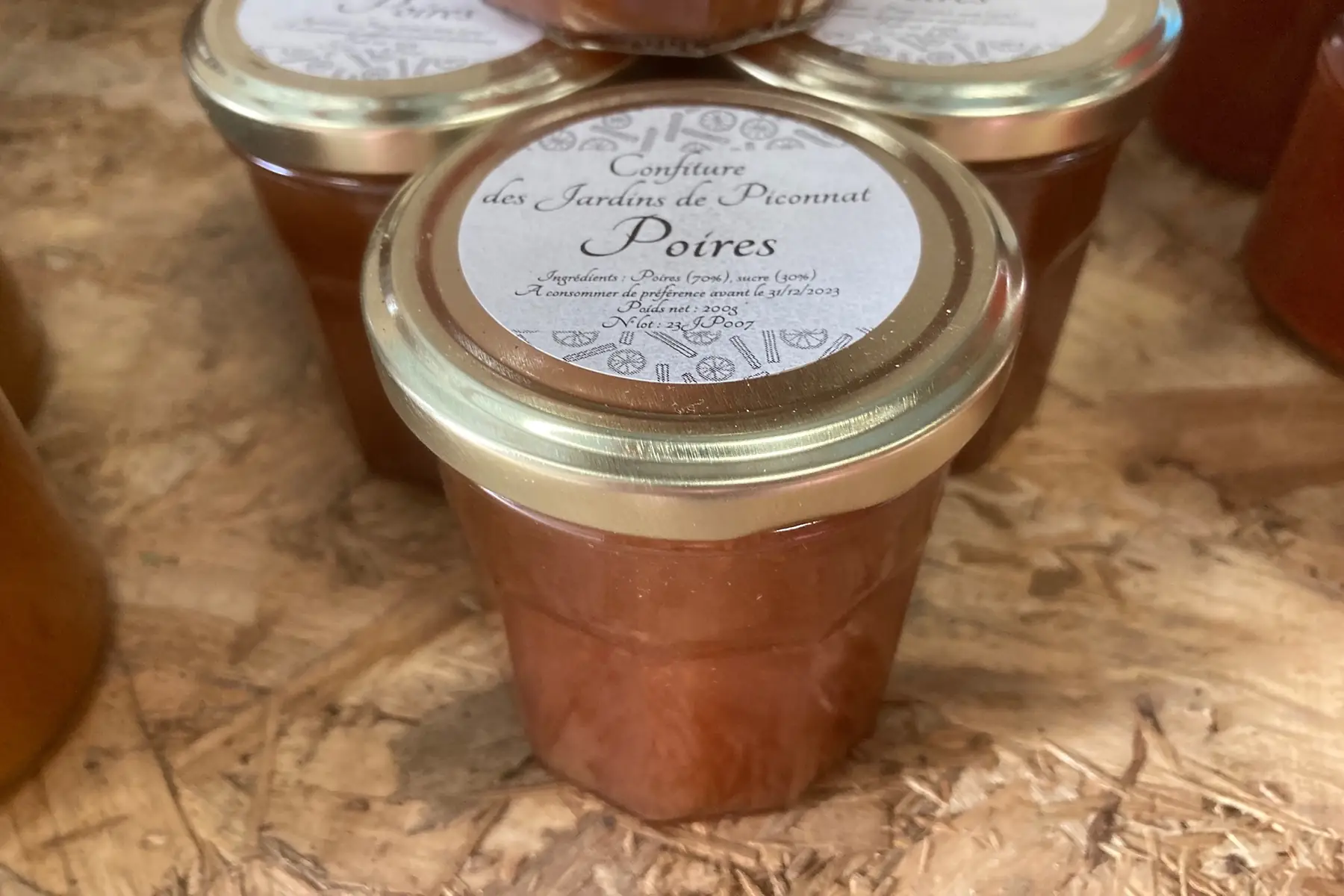 confiture de poire