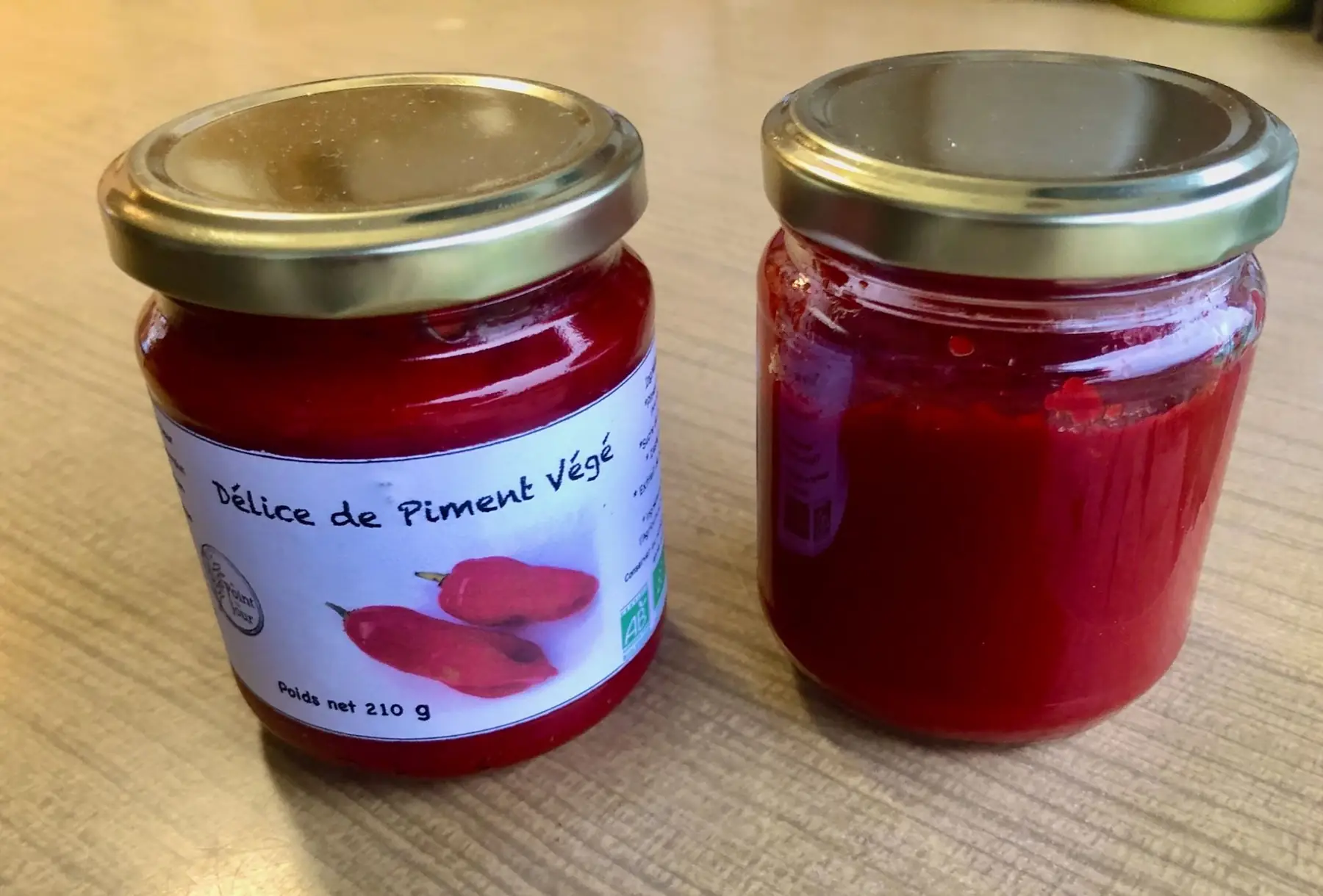 Confiture de Piment Végé