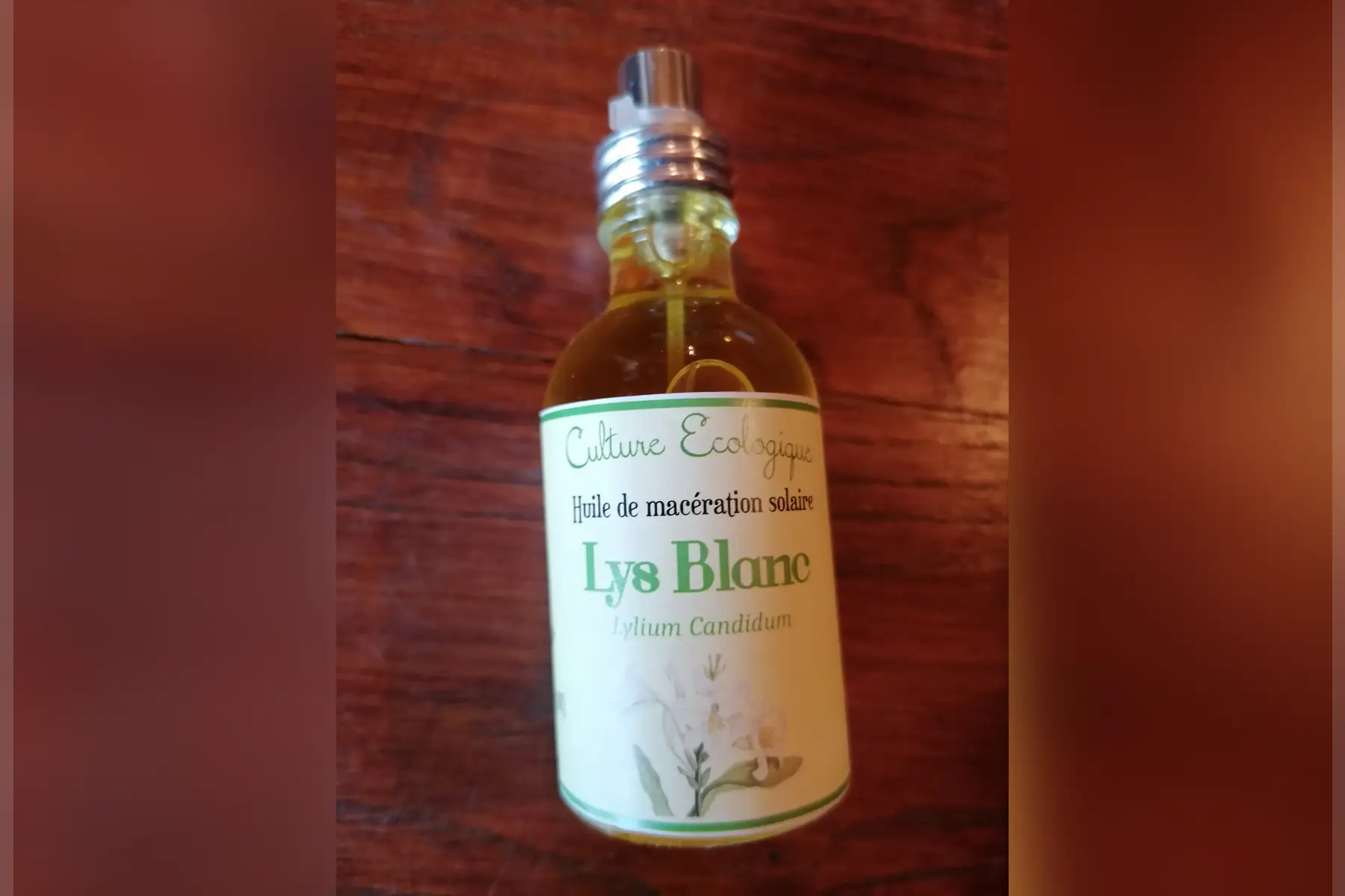 huile au lys blanc