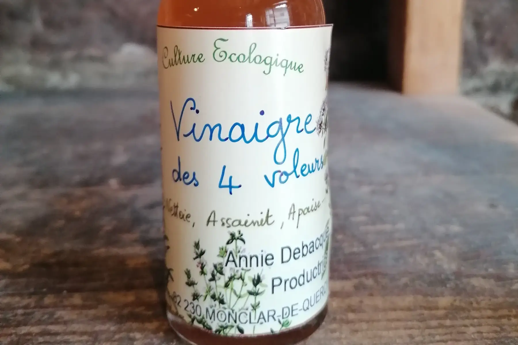 vinaigre des 4 voleurs