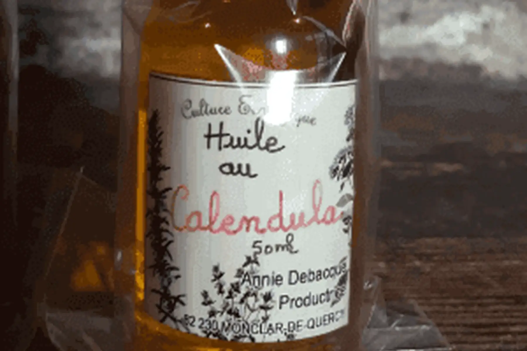 huile au calendula