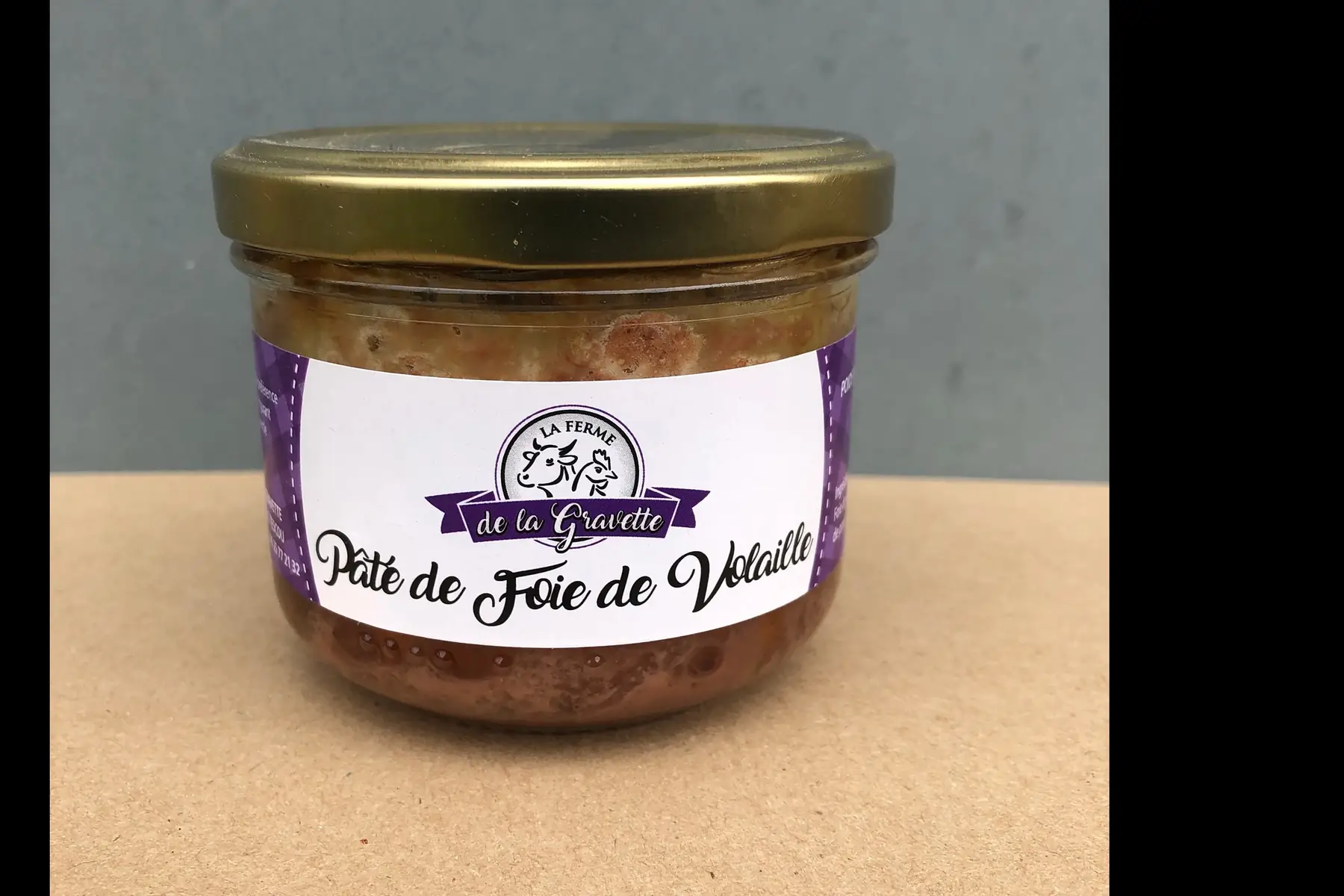 pâté de foie de volaille boite ou verrine de 200g