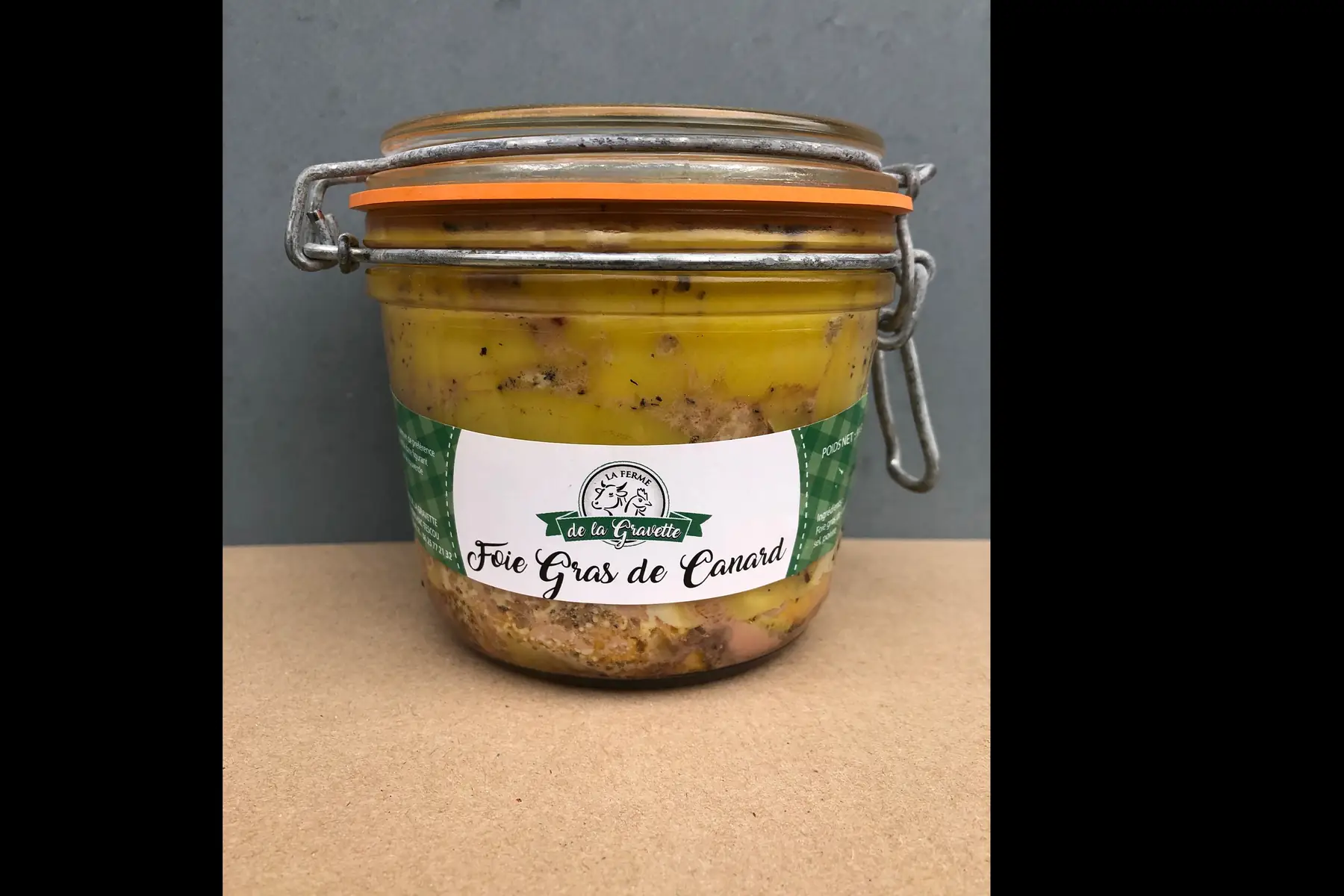 verrine foie gras de canard 500g