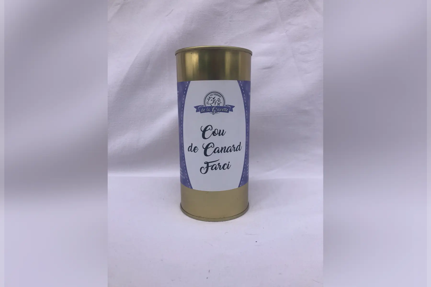 cou de canard farci nature