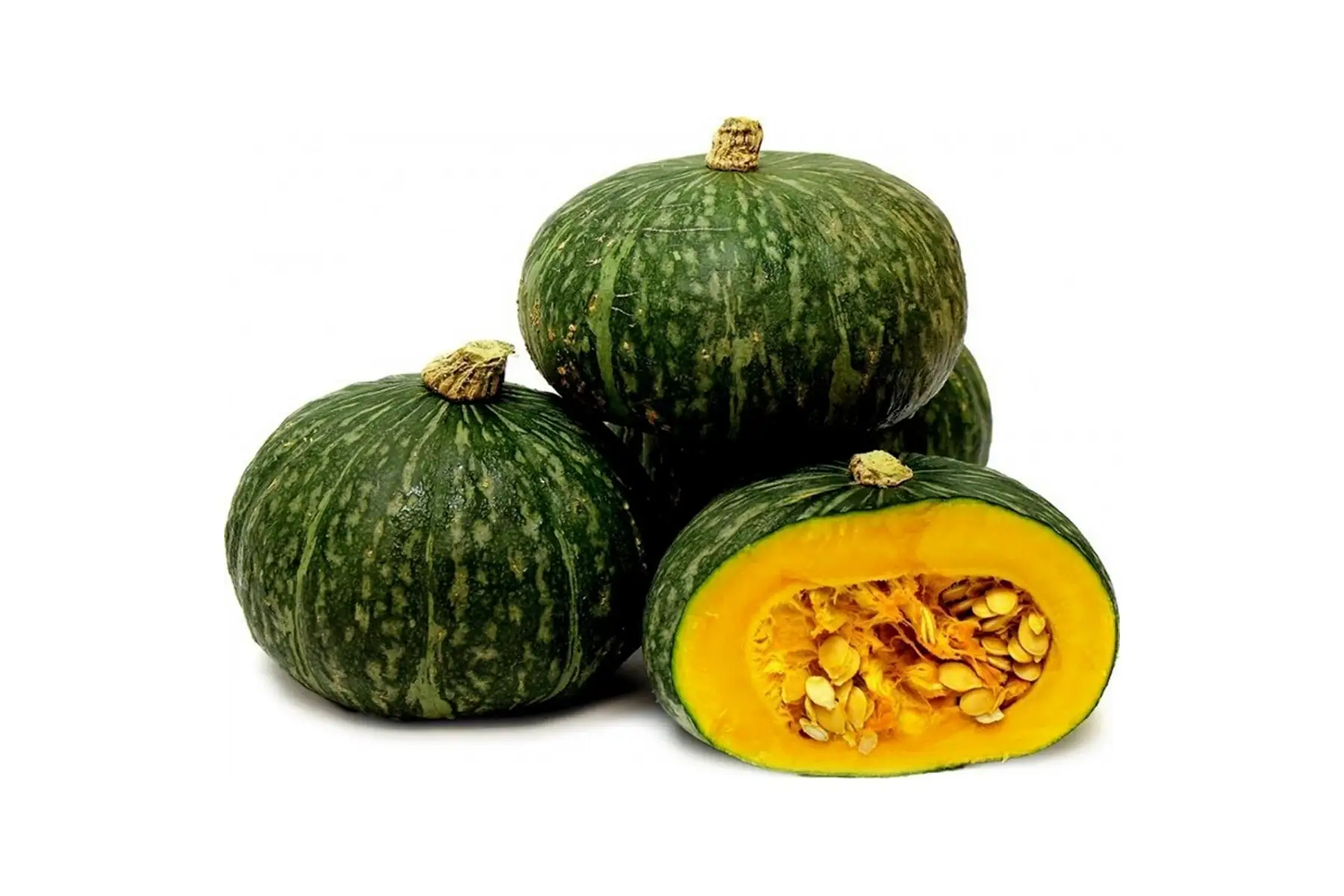courges (doux vert d'okkaido)