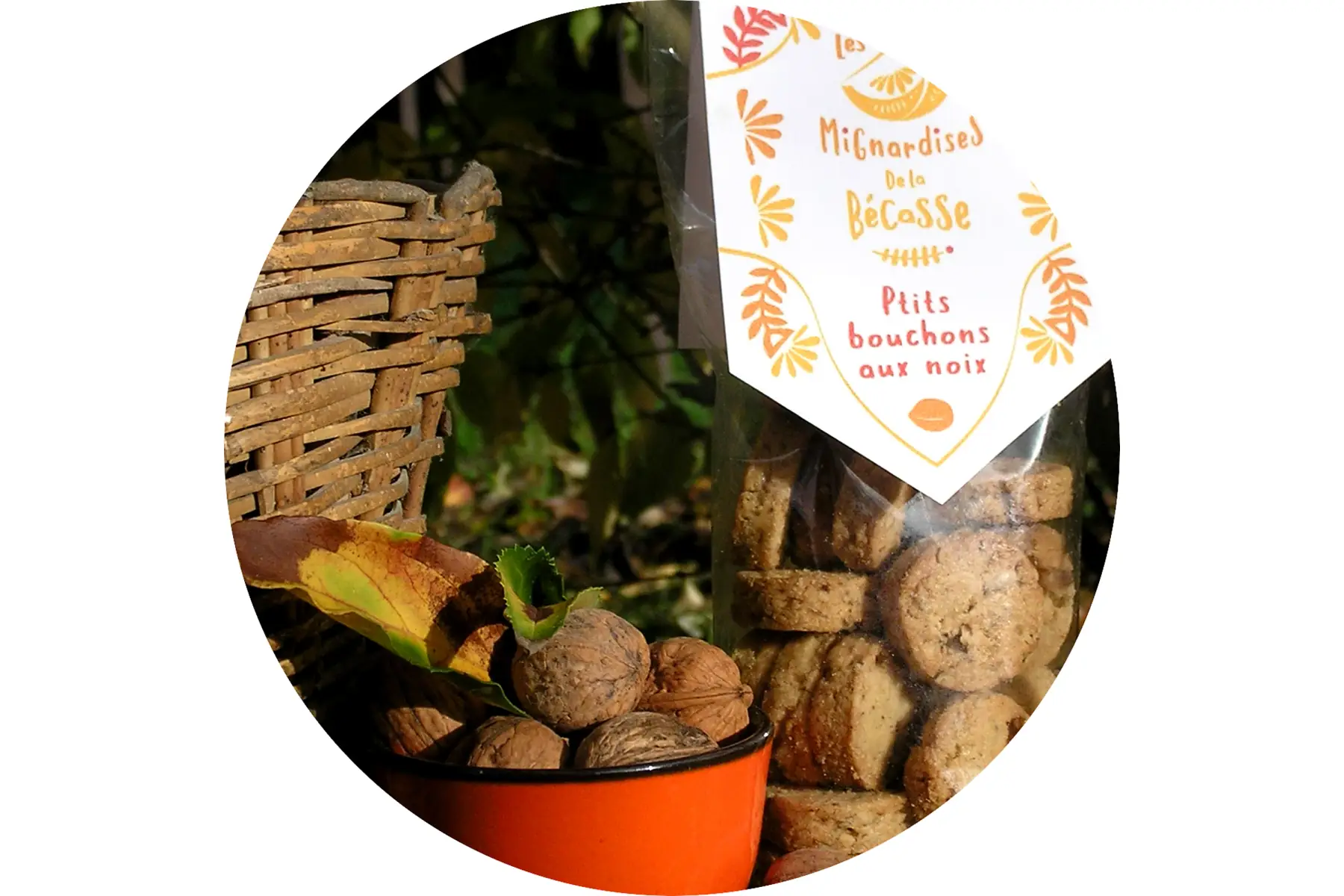 A-NOEL- Sachet Ptits bouchons aux noix