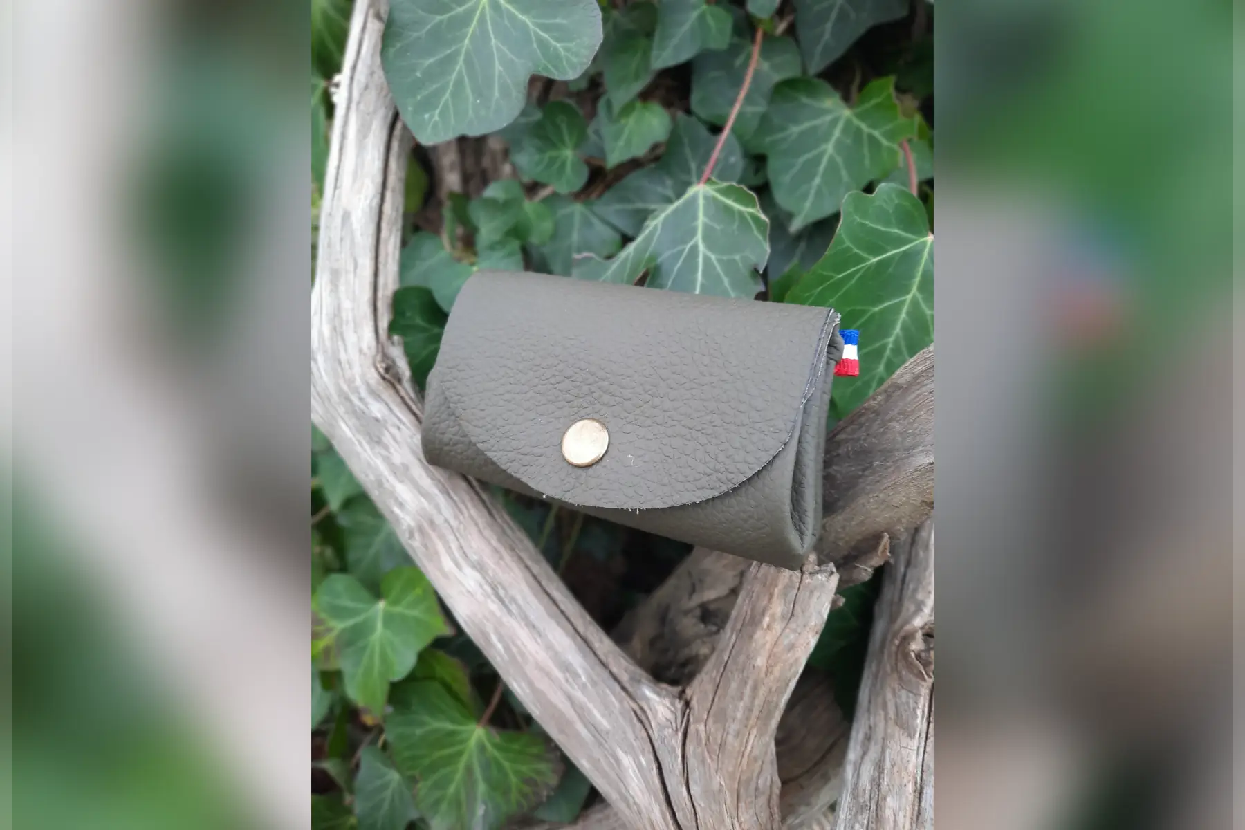 Porte monnaies "kaki"