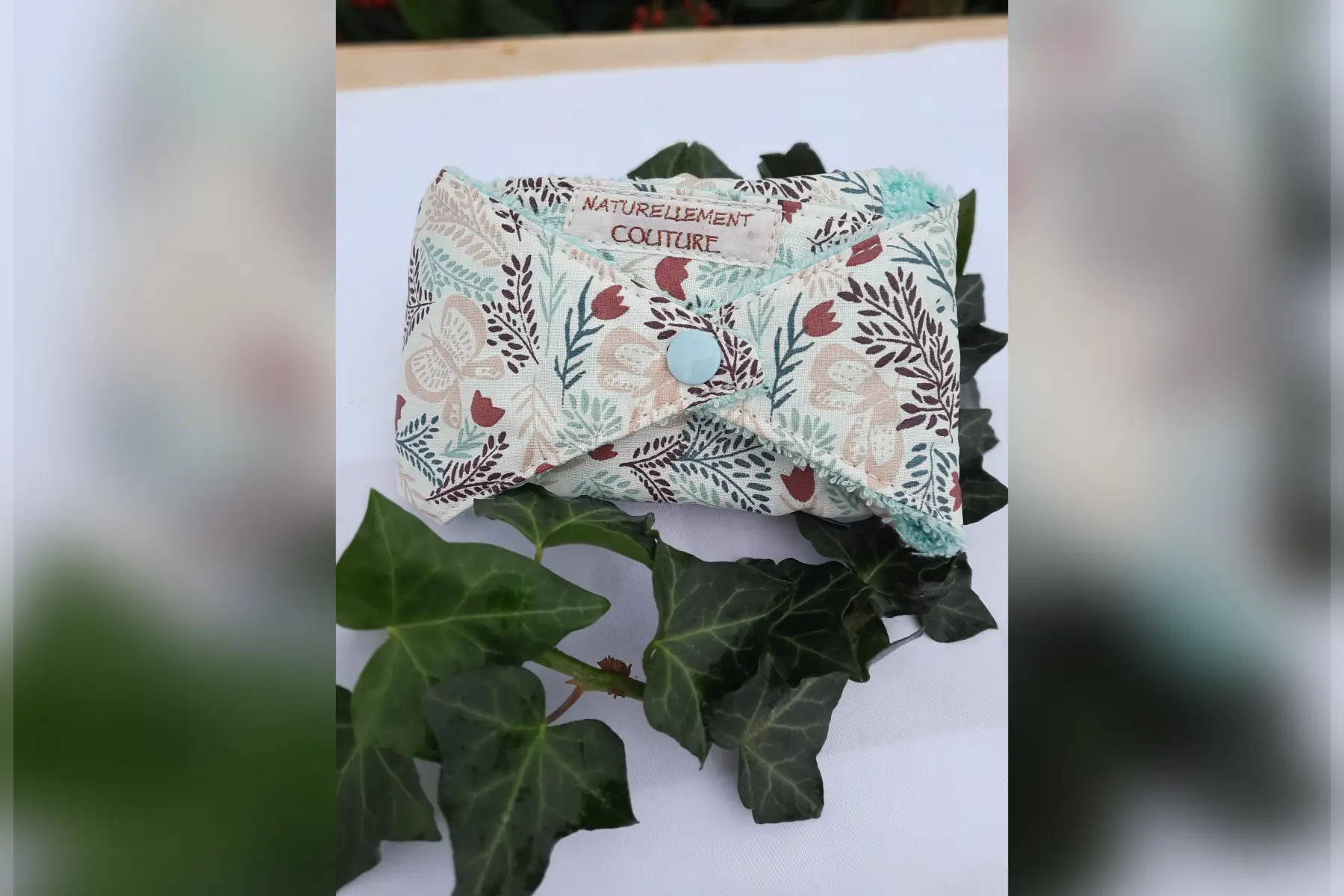 pochette à savon (floral)