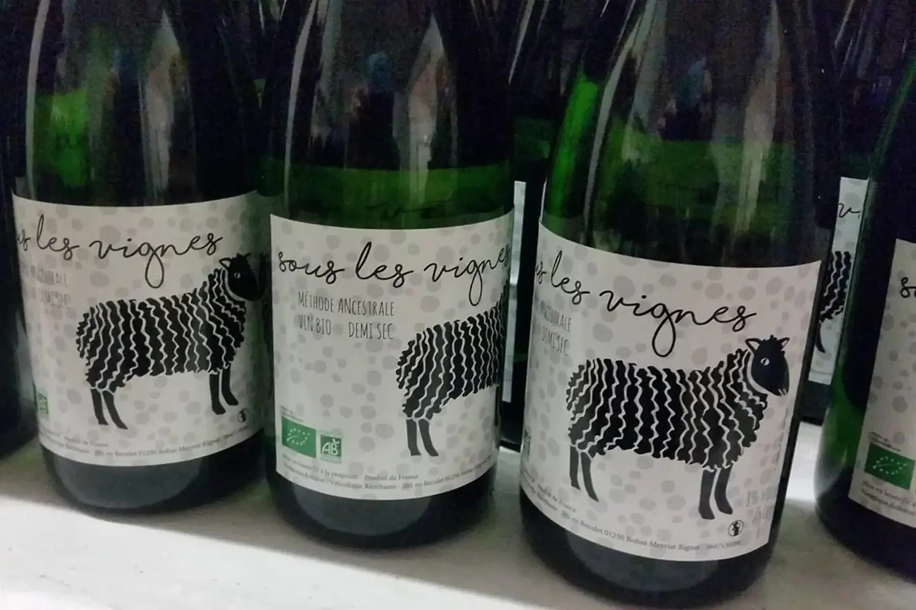 vin pétillant blanc sous les vignes 2025 25 carton