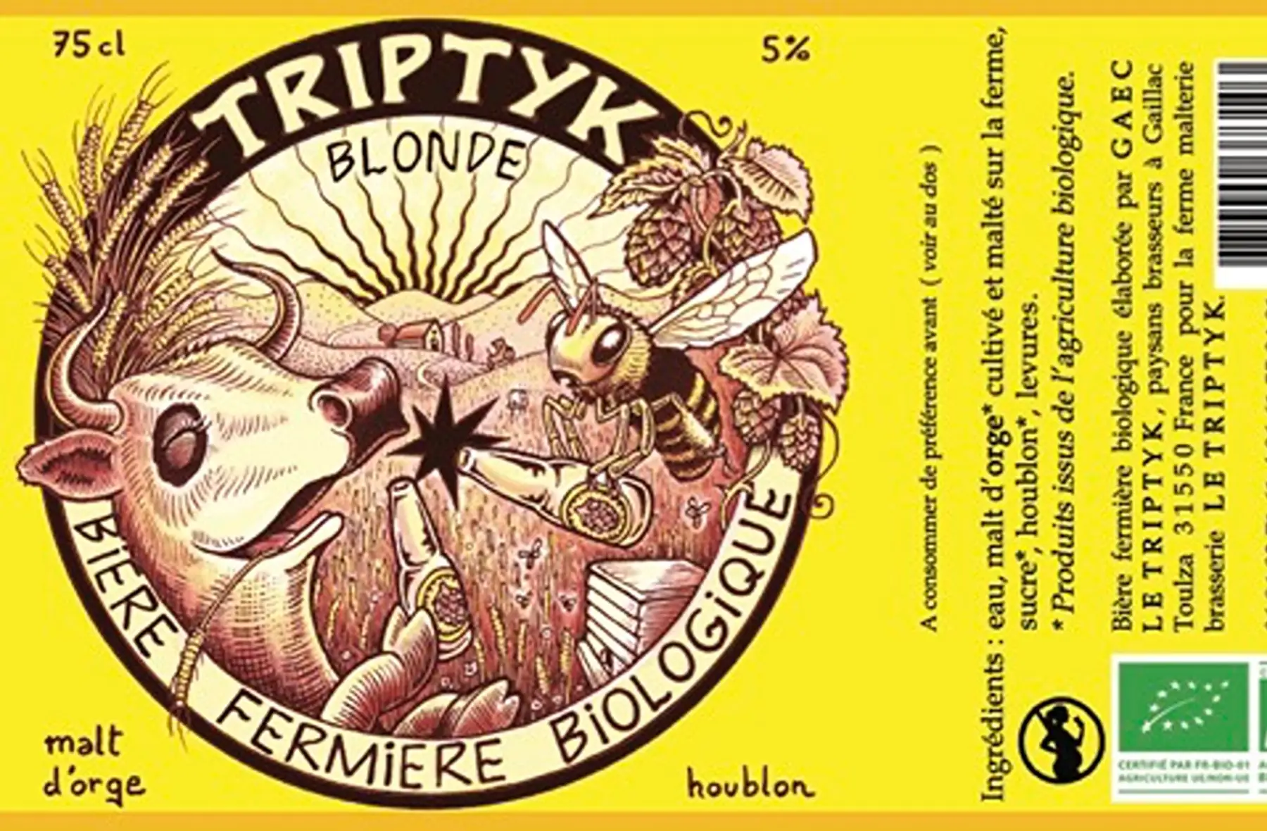 Ferme Malterie Brasserie LE TRIPTYK (LA BOURDETTE)