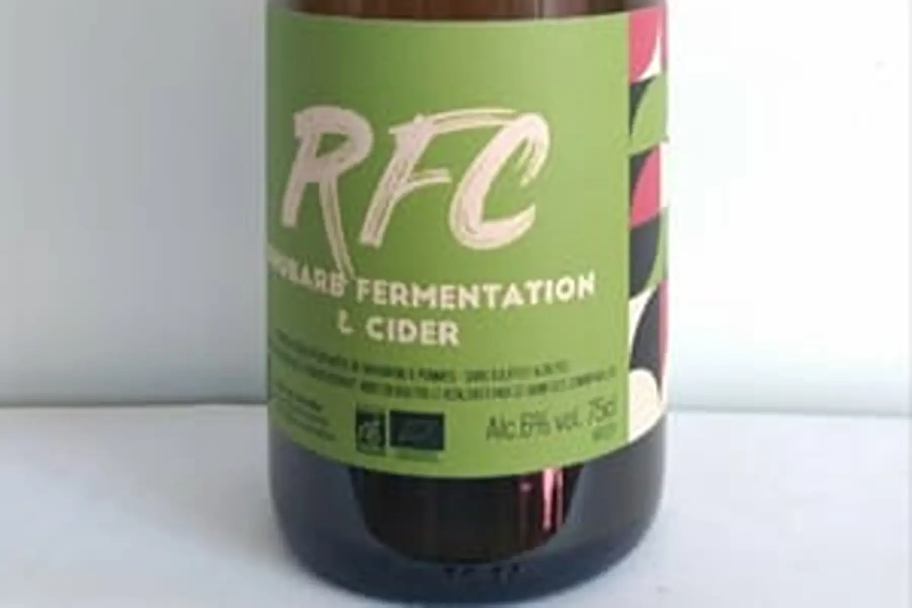 rfc - rhubarbe fermentation cider - bouteille 0.75 l