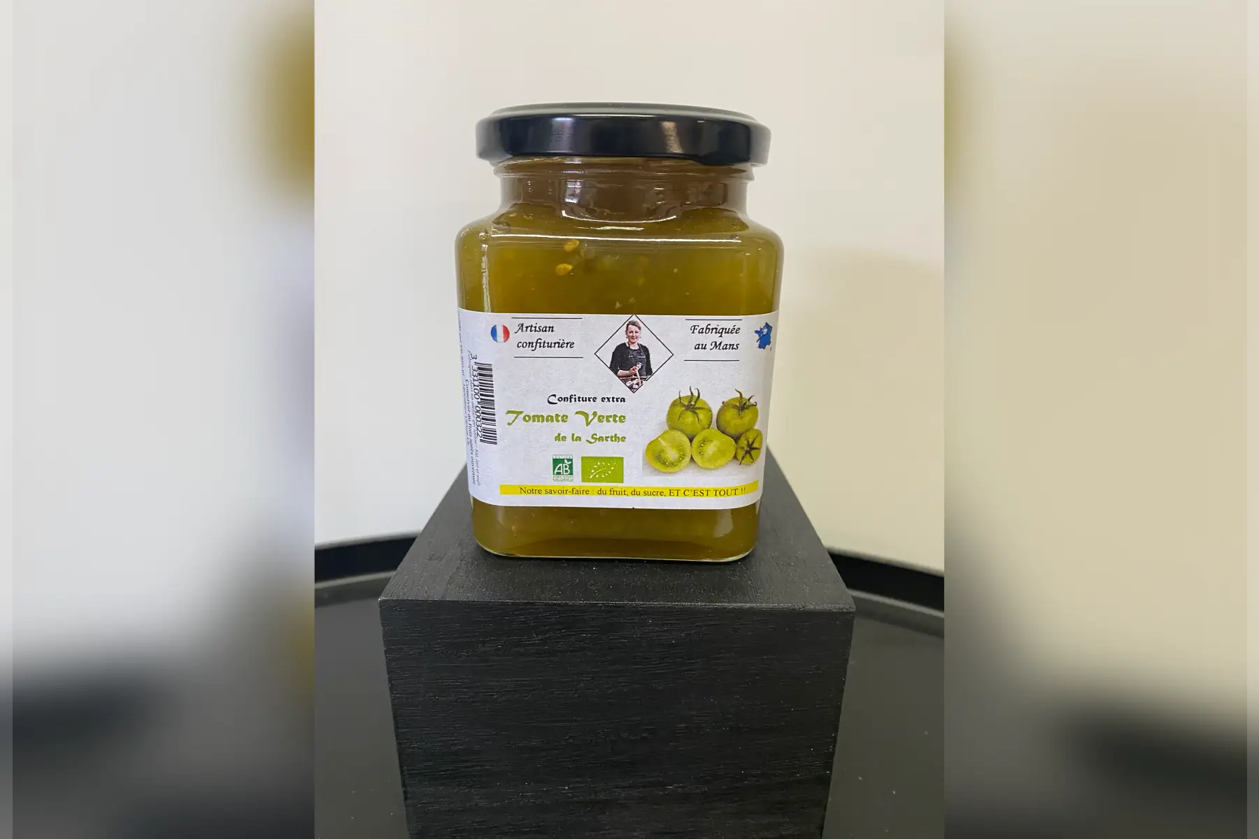 confiture extra tomate verte sarthe 330g