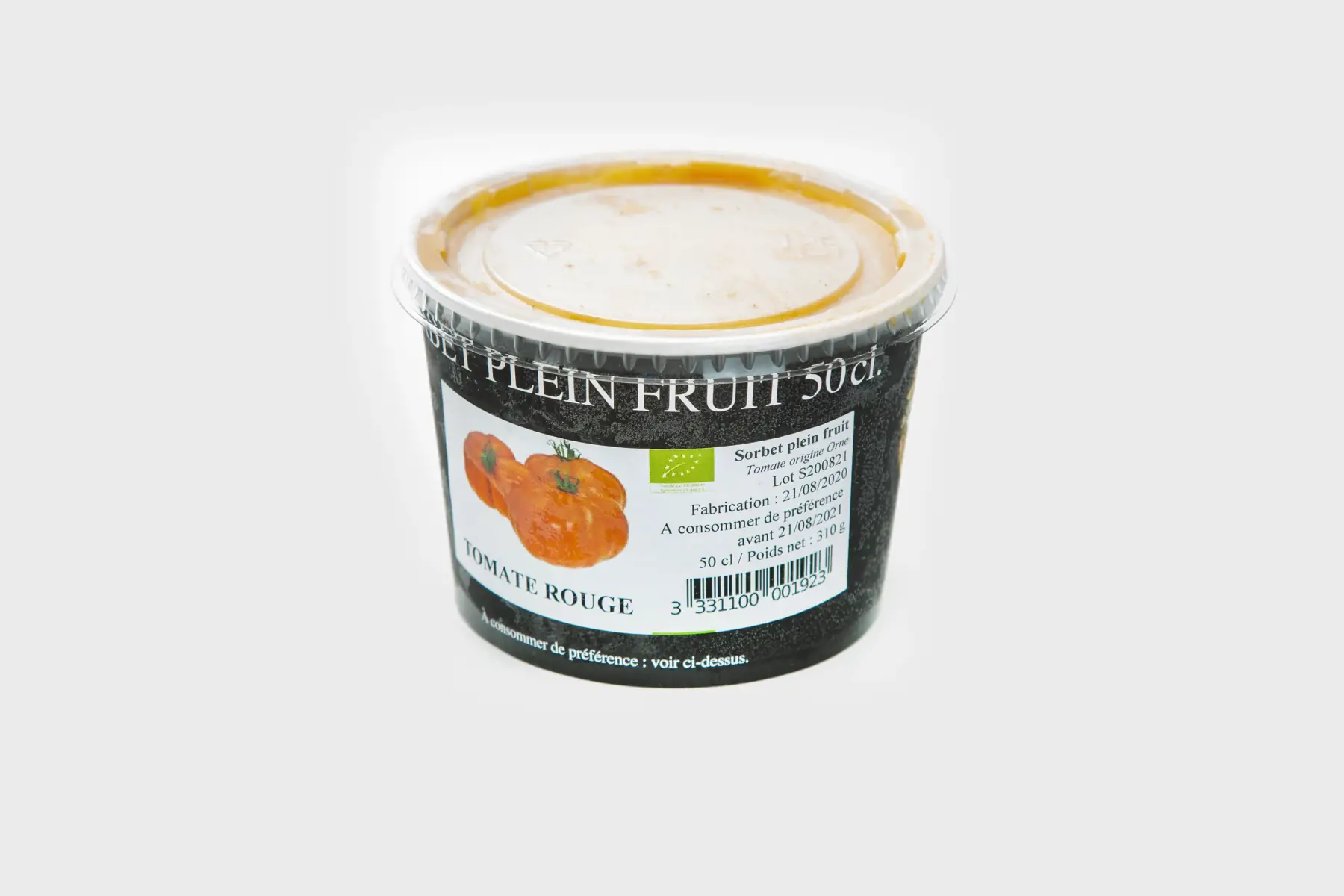 sorbet plein fruit tomate rouge 50 cl
